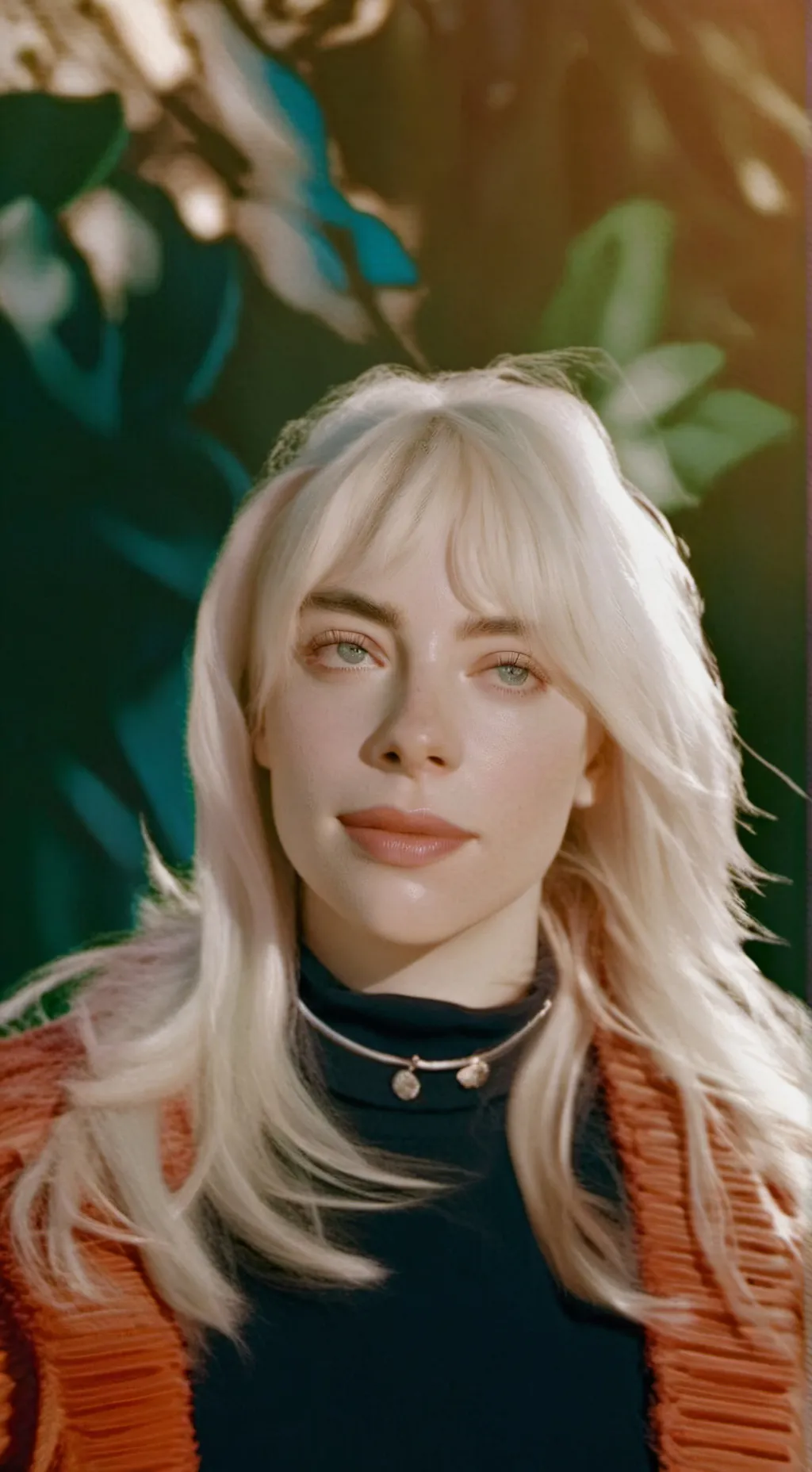 ai character: Billie Eilish  background