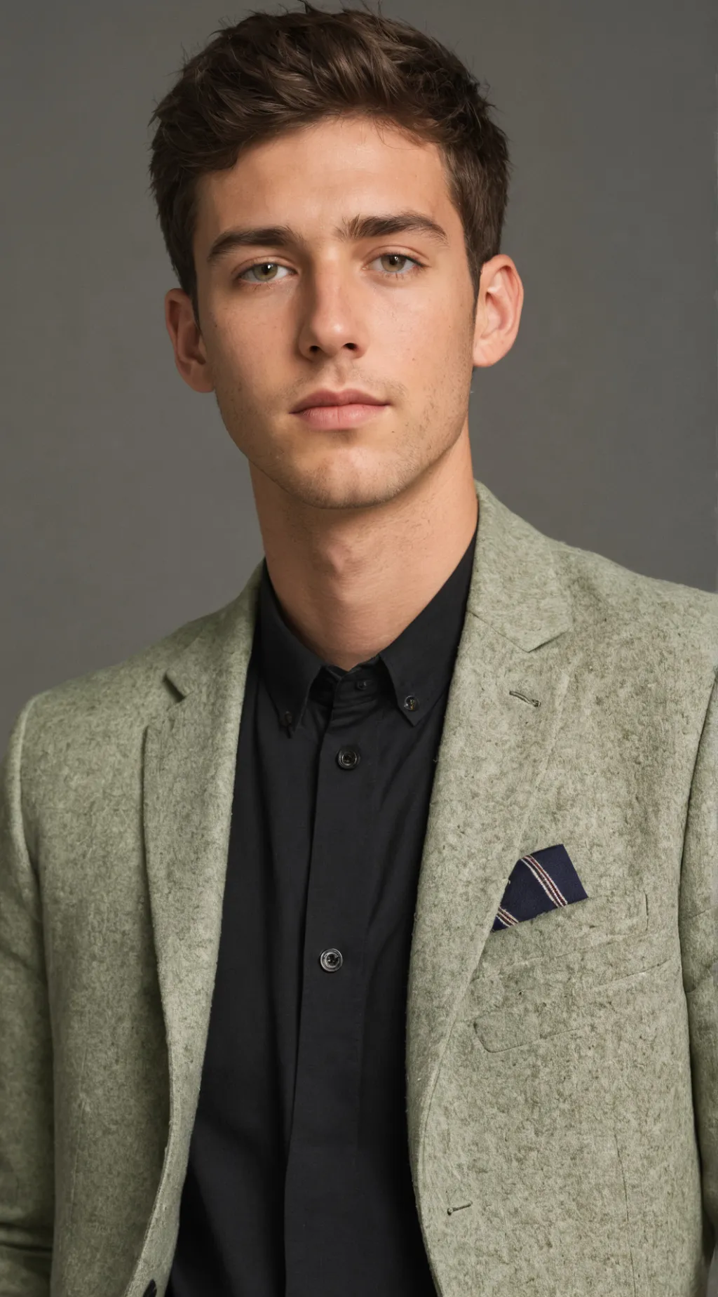 ai character: Jake greens background