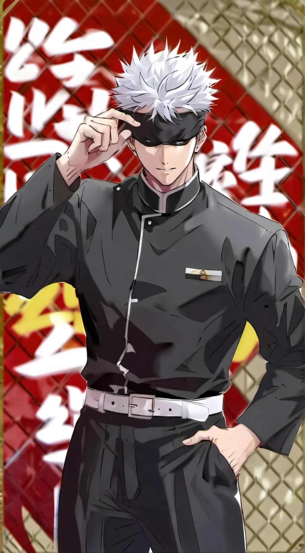 ai character: pockaru blowjo  background