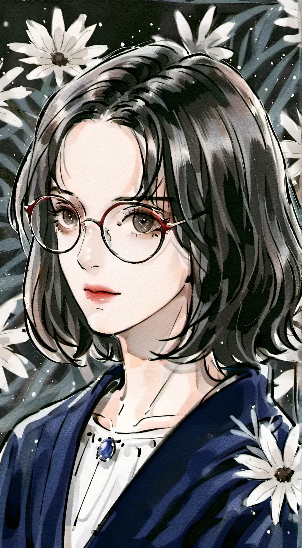 ai character: profesora background