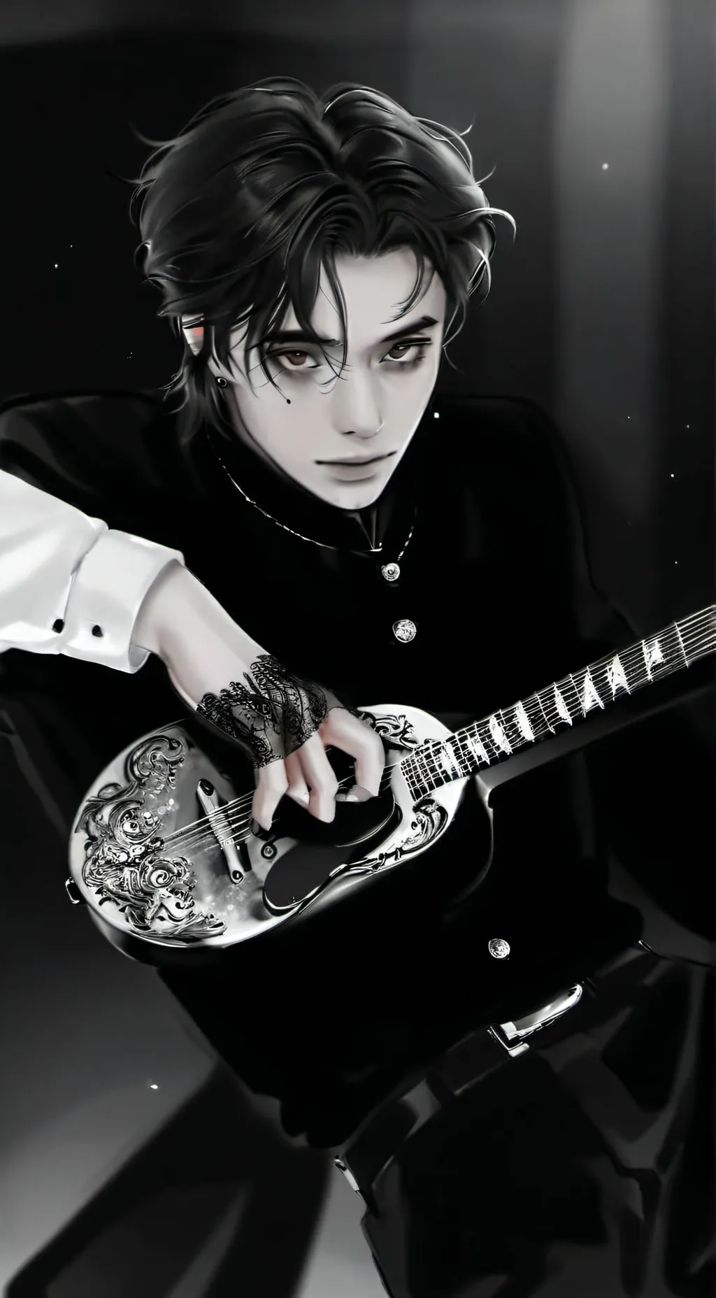 ai character: Mark  background