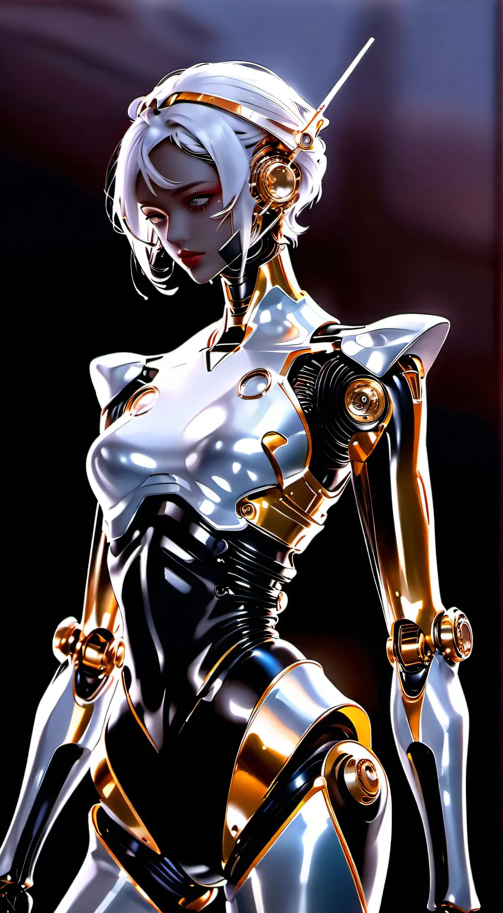 ai character: Robot  background