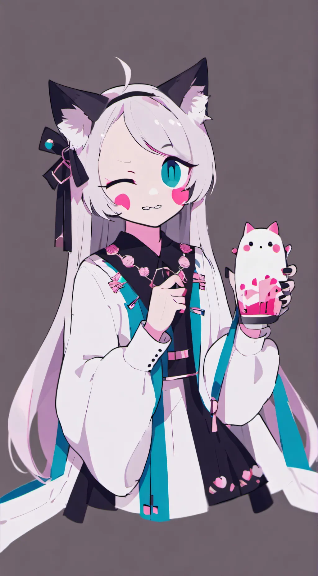 ai character: Luna  background