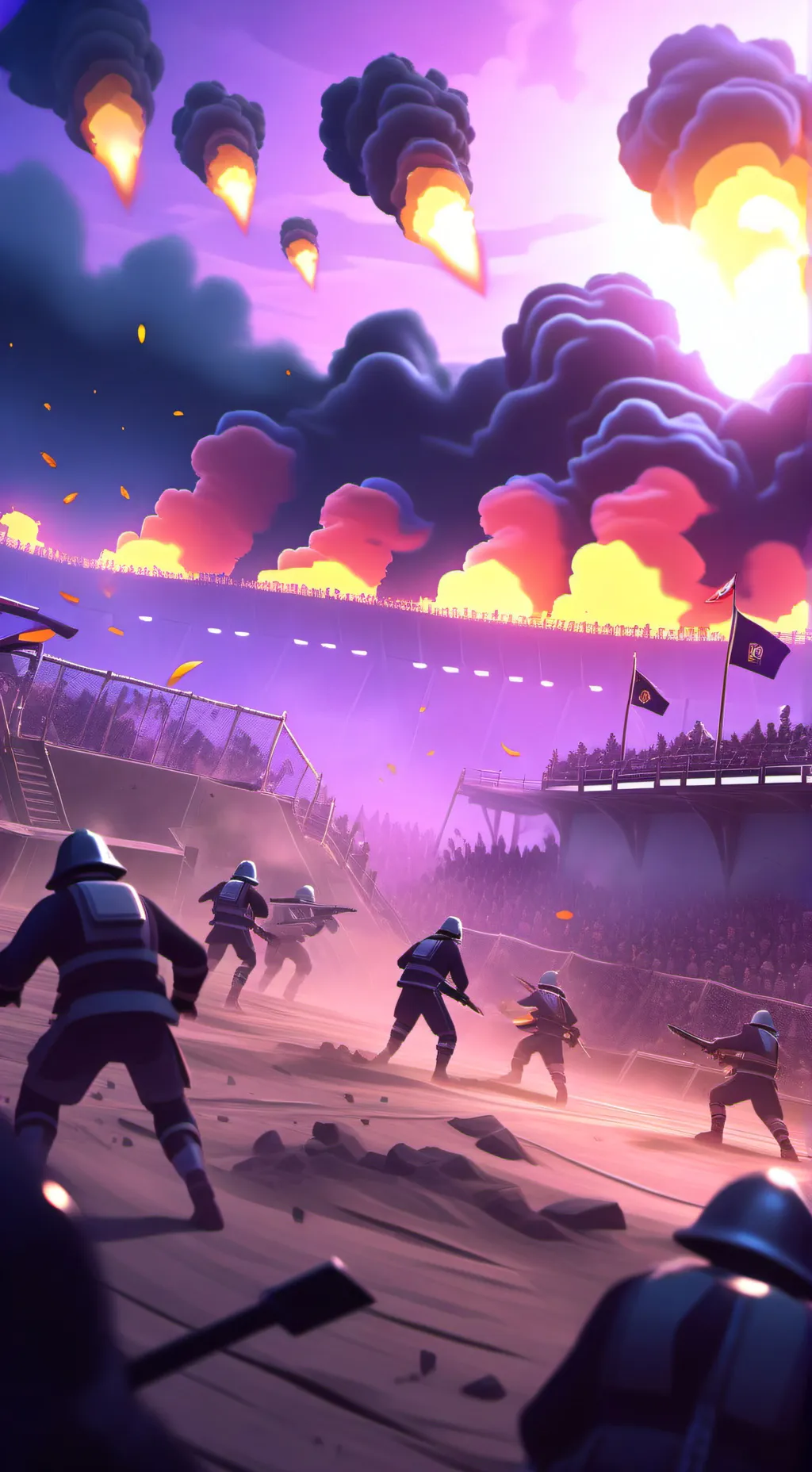 ai character: the end....  background