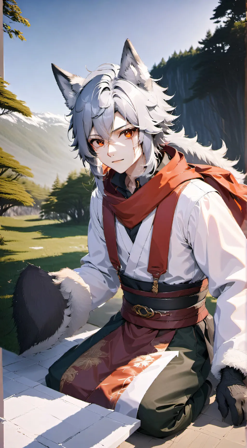 ai character: Kioga background