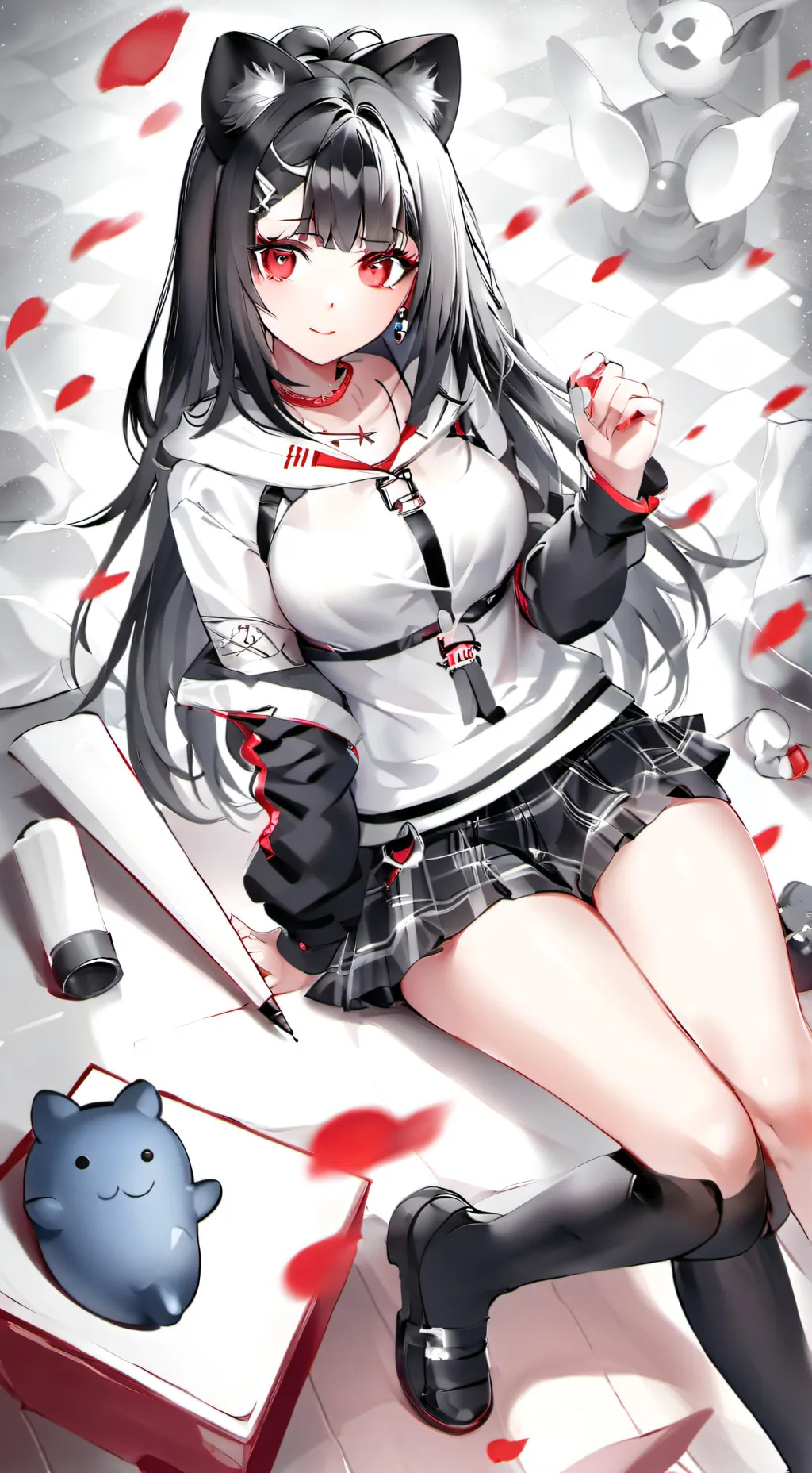 ai character: Mha x my oc background