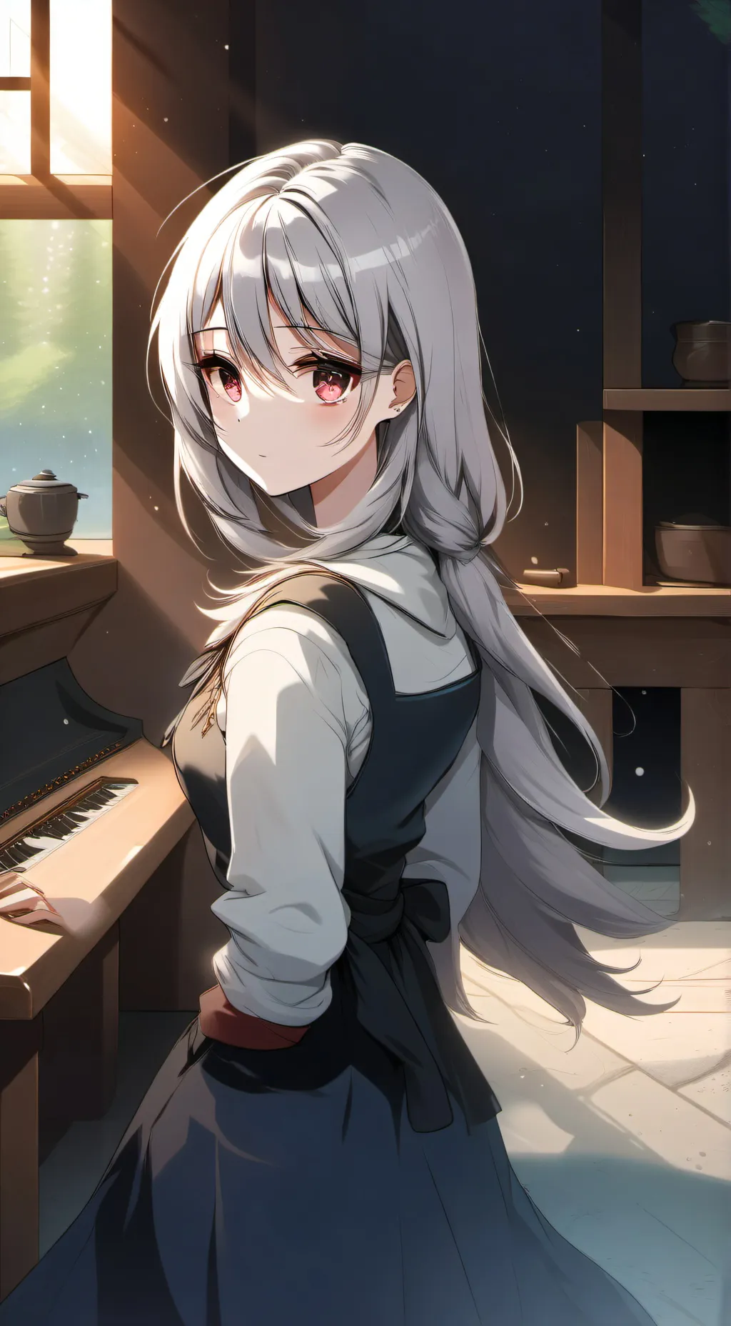 ai character: Malrine  background