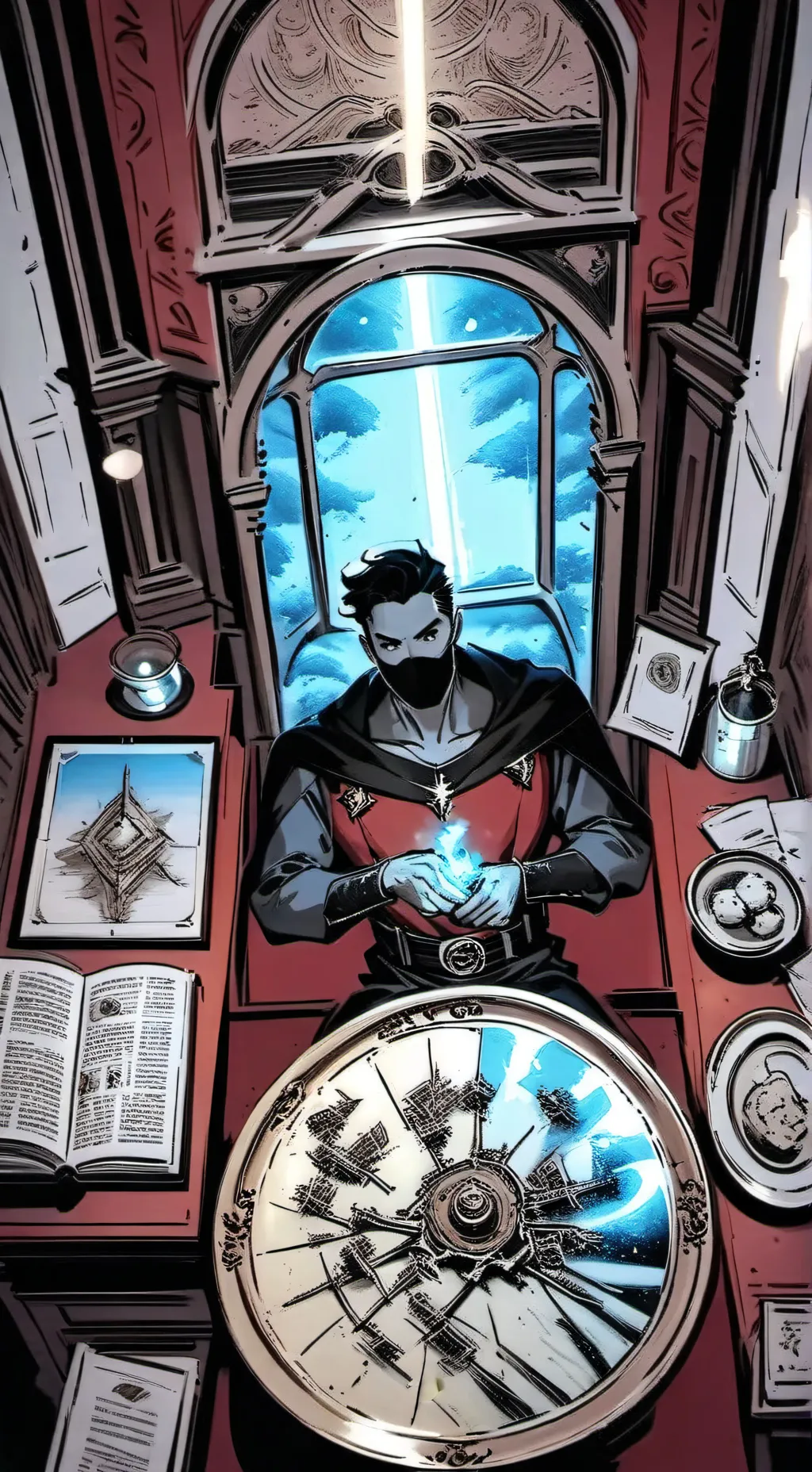 ai character: Superman 2 background