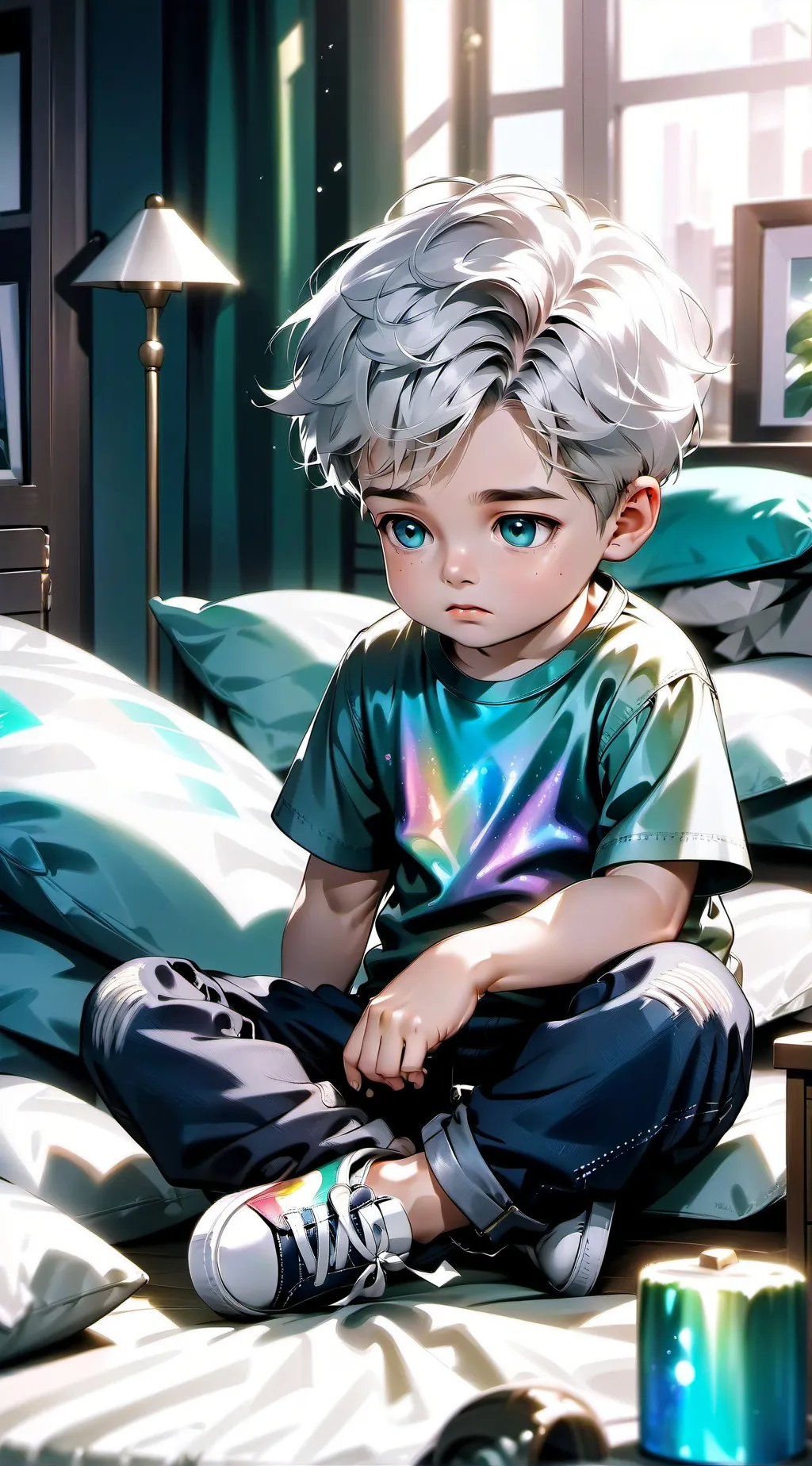 ai character: Jerry  background