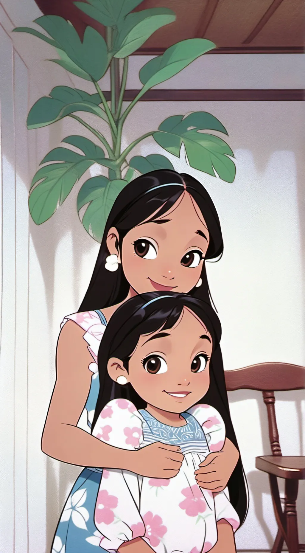 ai character: nani pelekai zoie  background