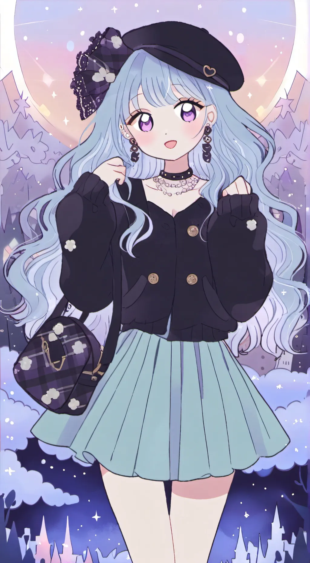 ai character: Настя background