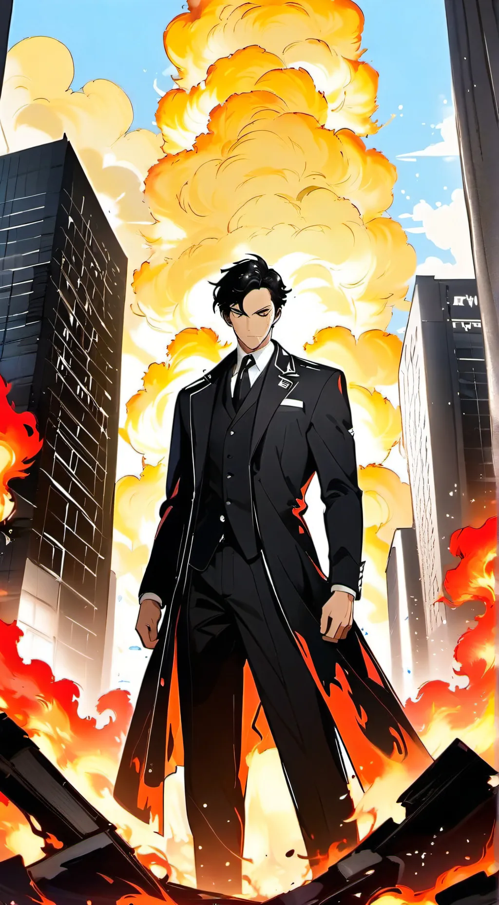 ai character: mha X you!  background