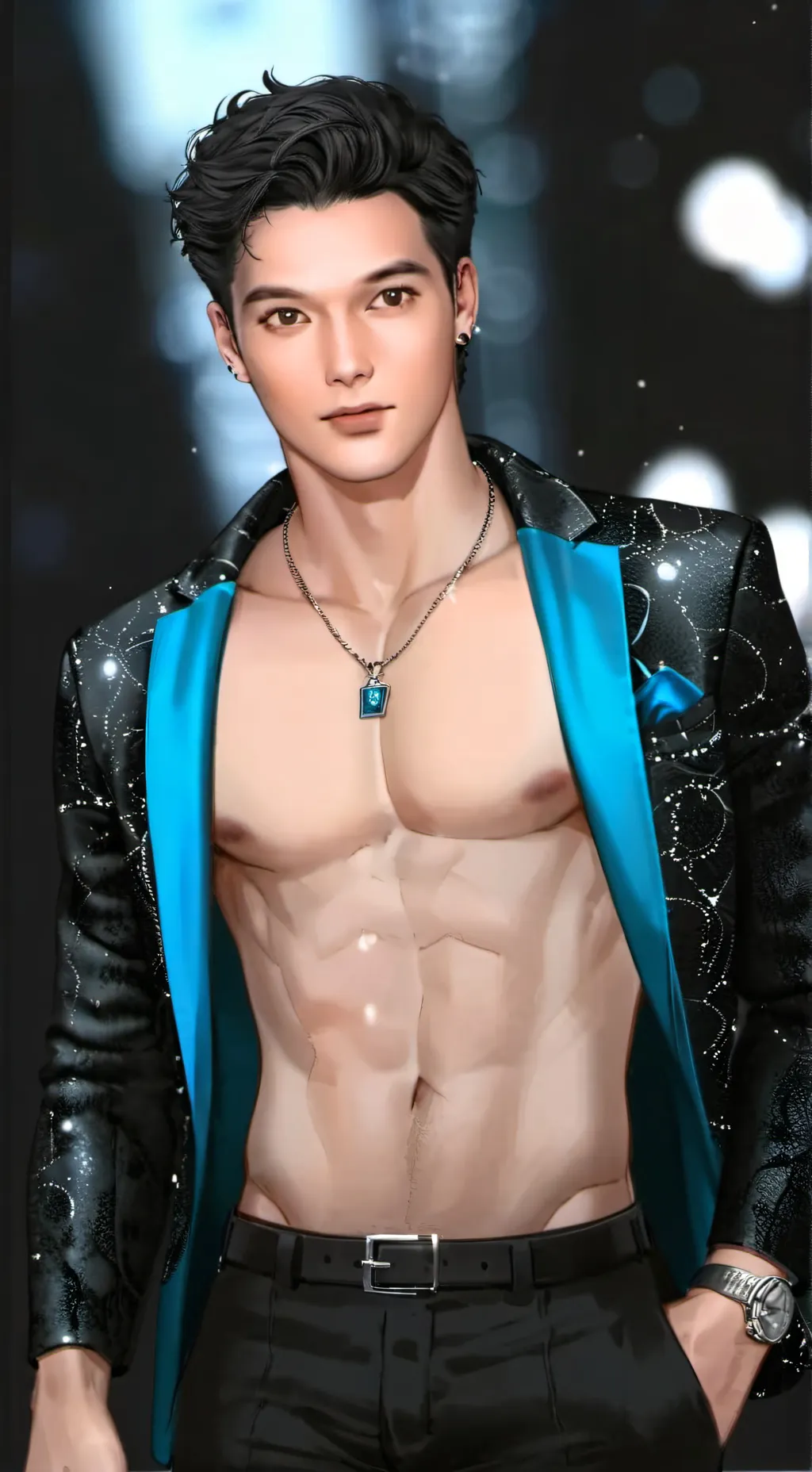 ai character: deivid background