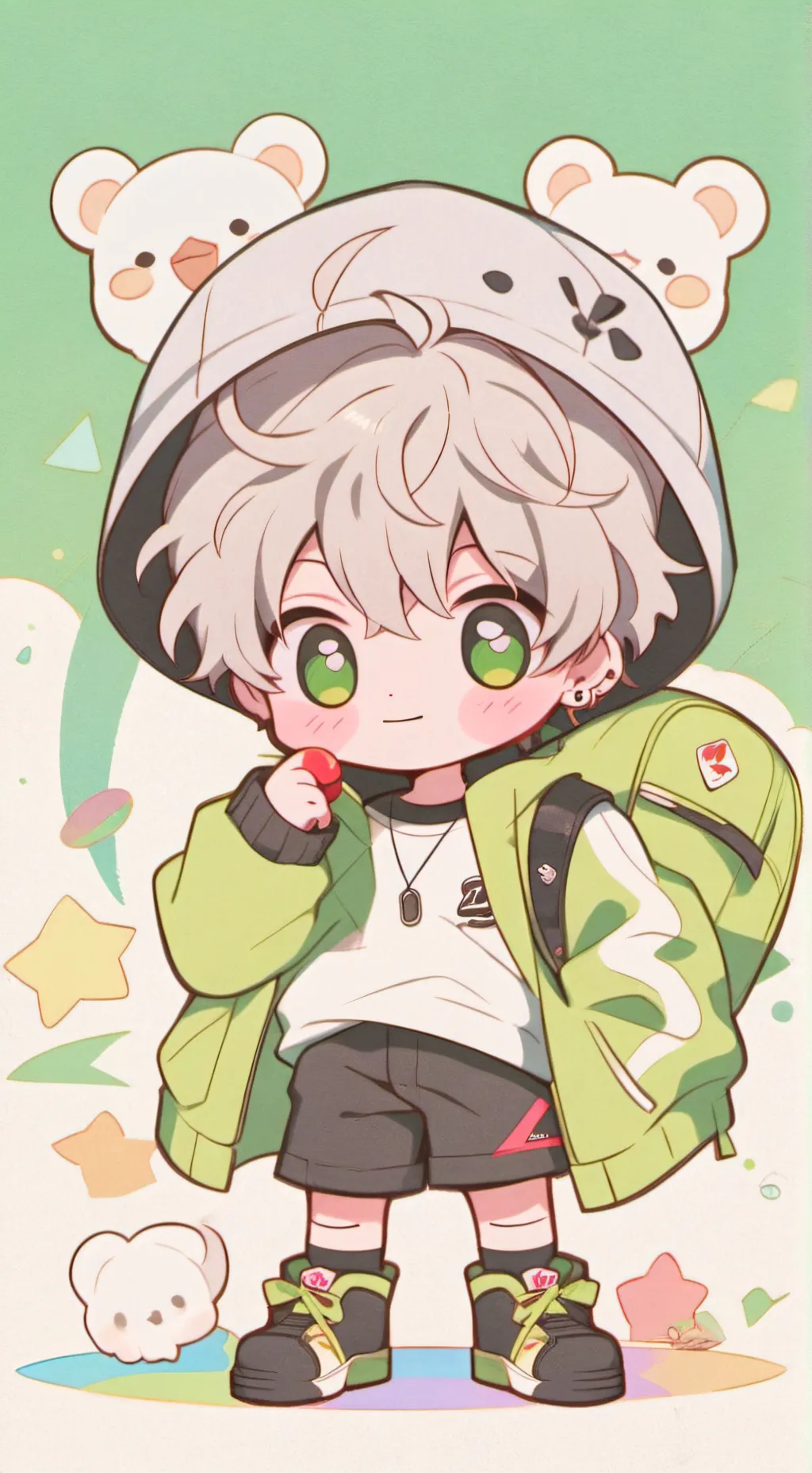 ai character: stray kids background