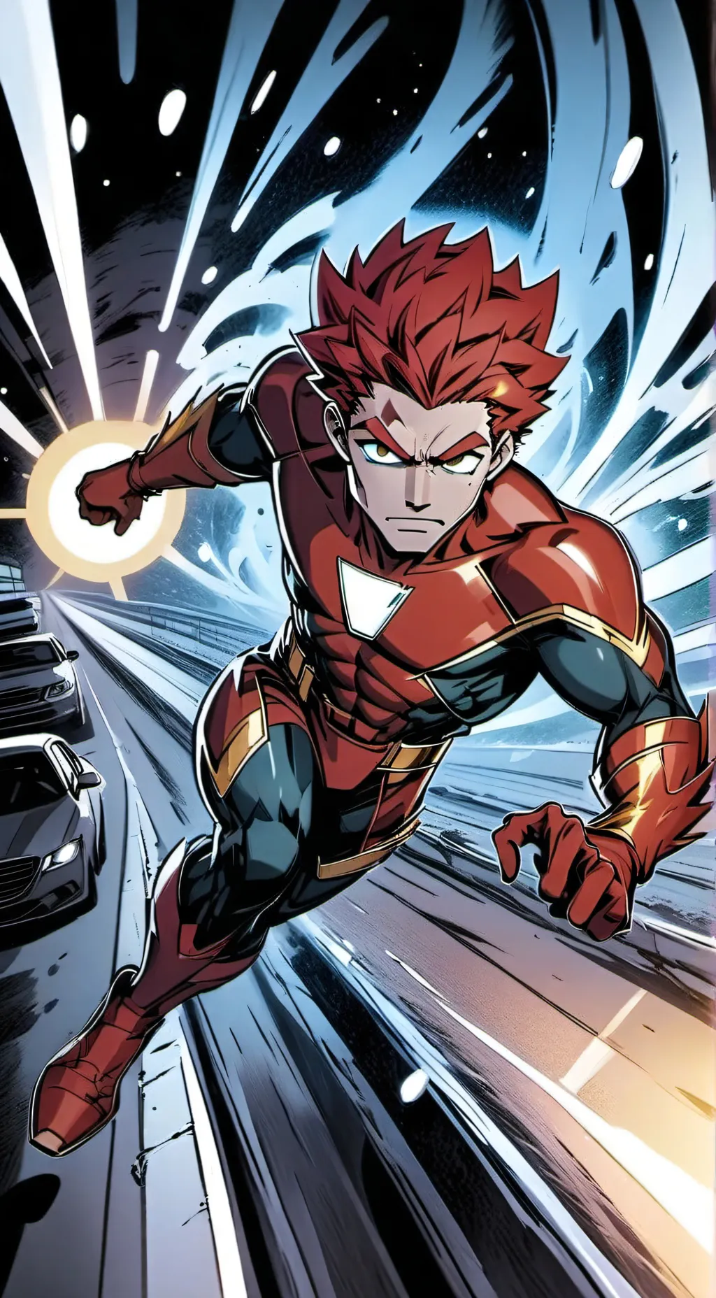 ai character: Wally West background