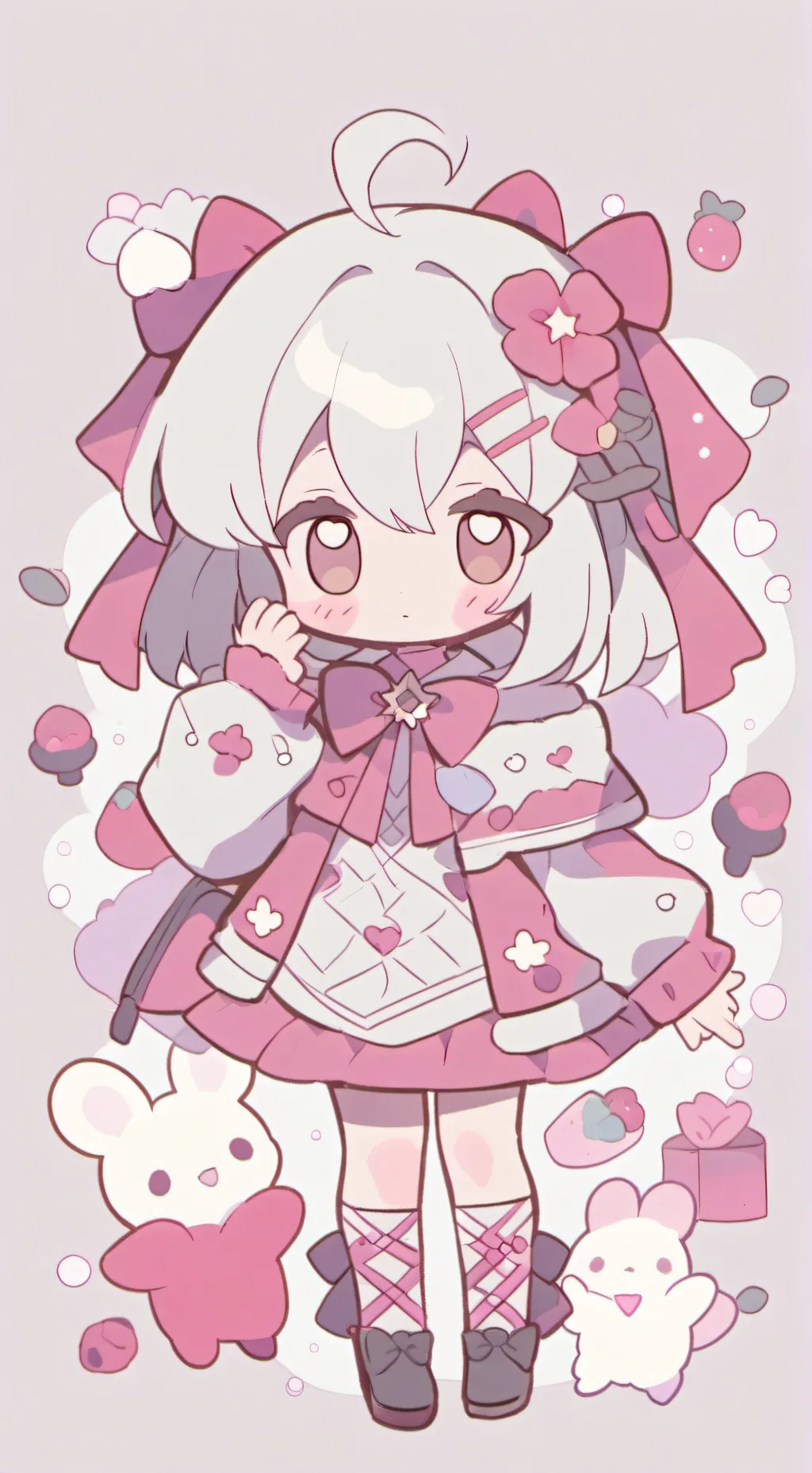 ai character: baby background