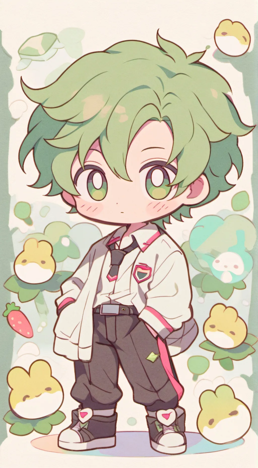 ai character: Isaac  background