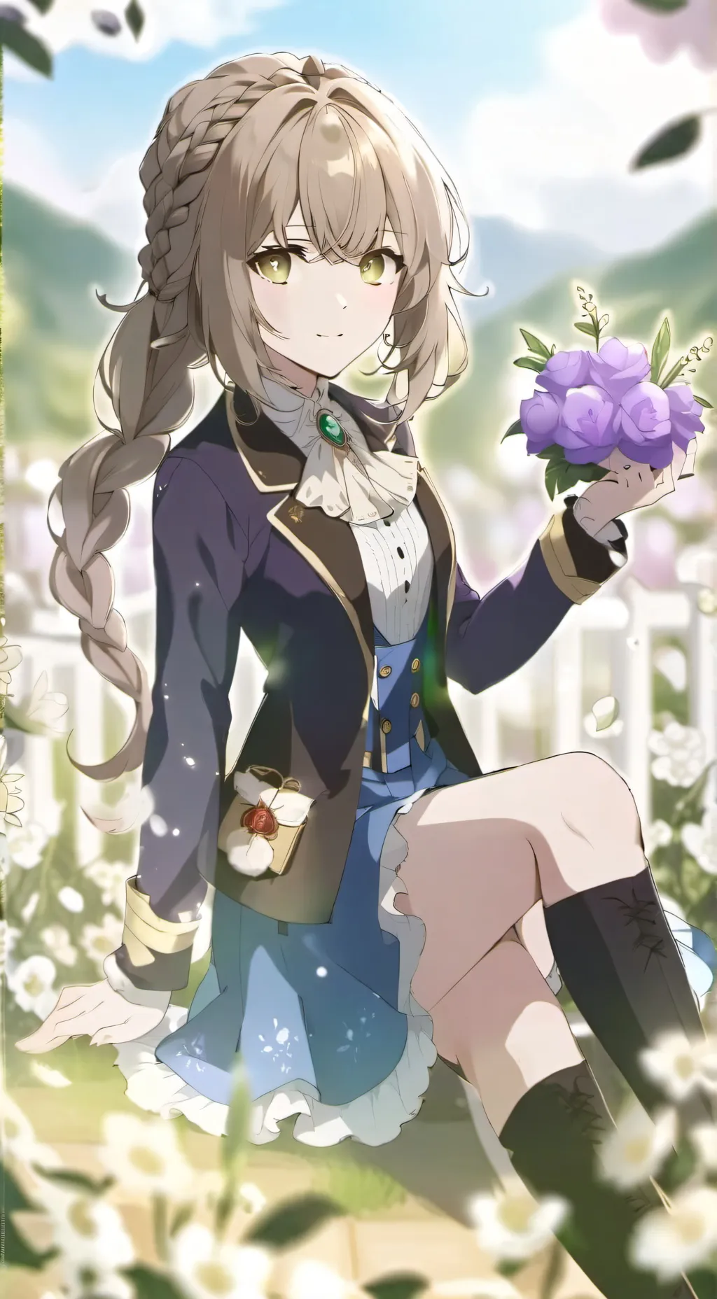 ai character: Mina background