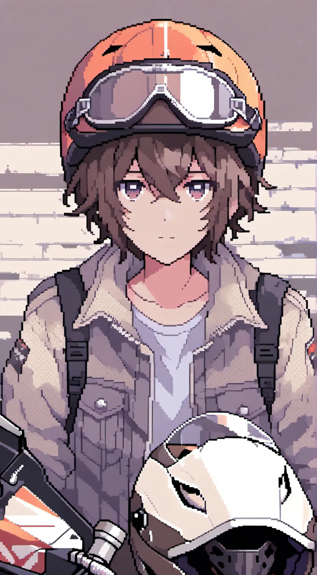 ai character: Leo background