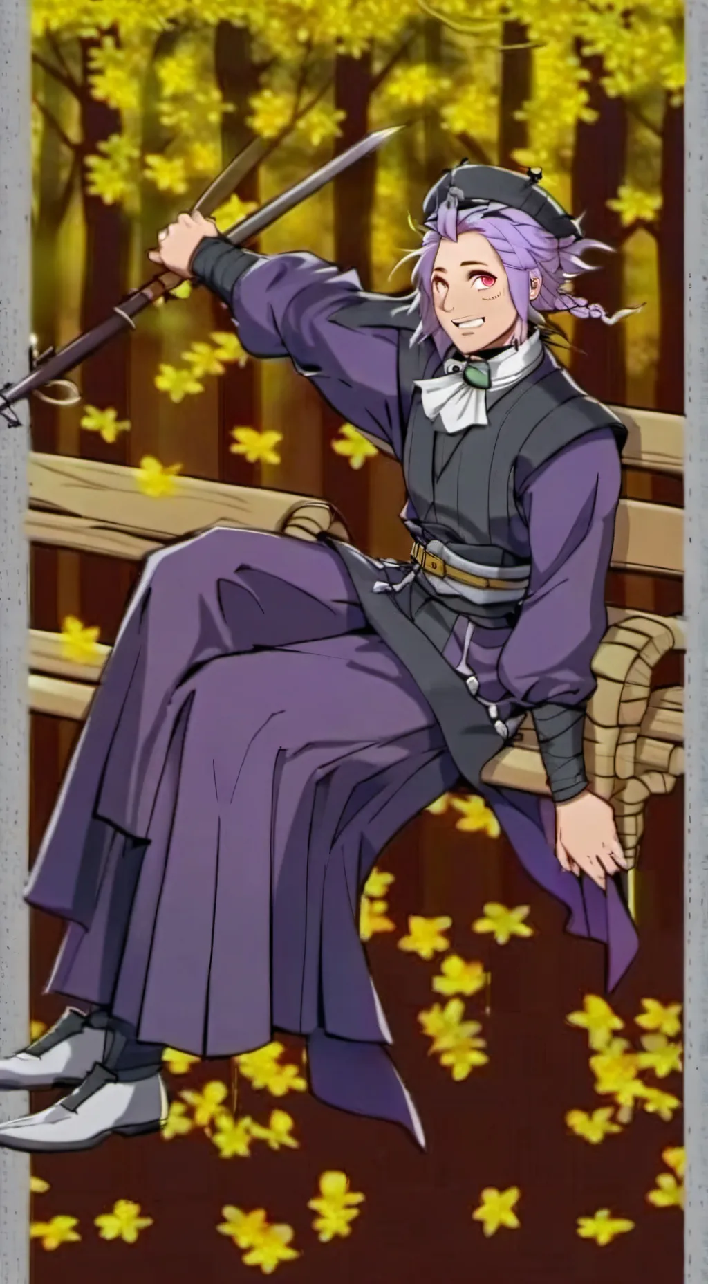 ai character: ShinKami son☆ background