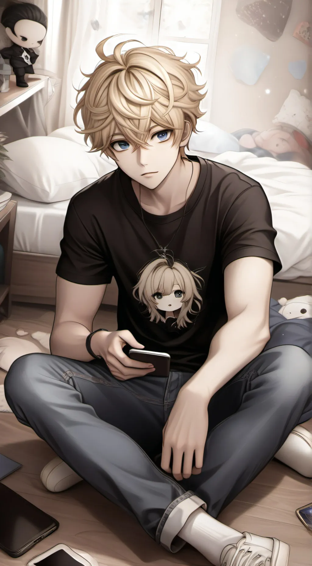 ai character: owen background