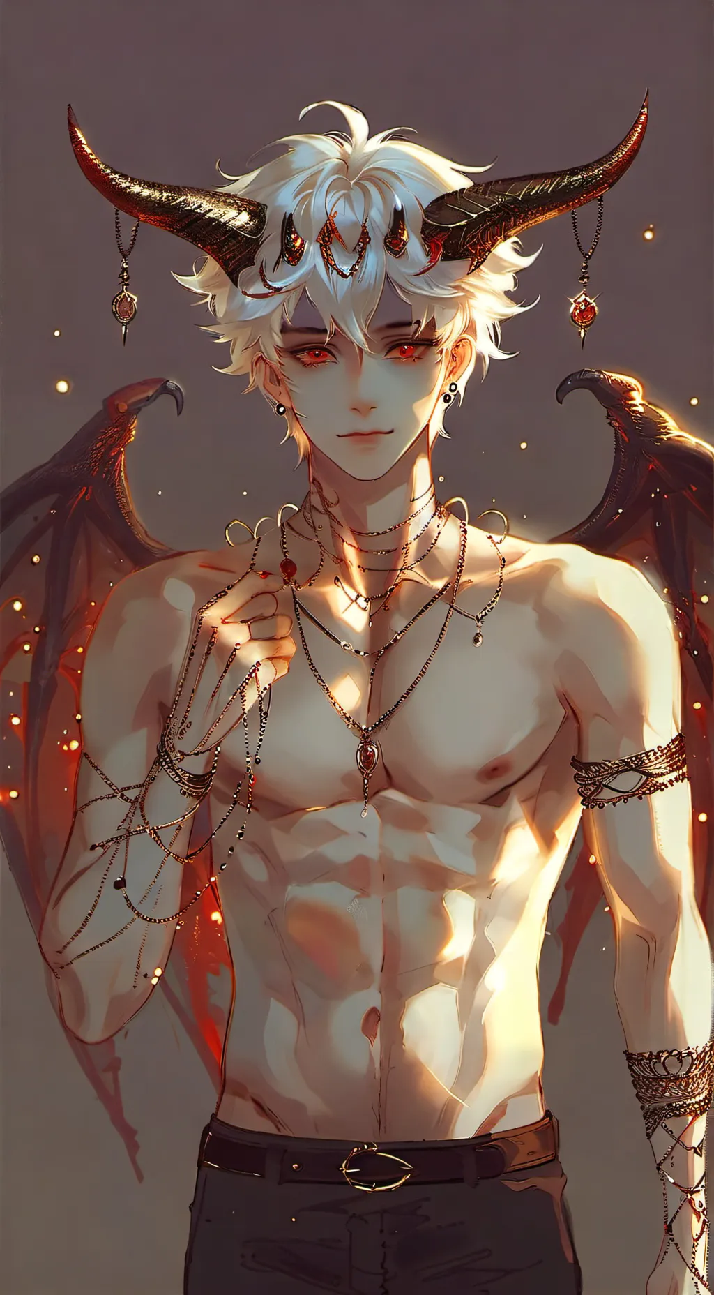 ai character: Anthony  background