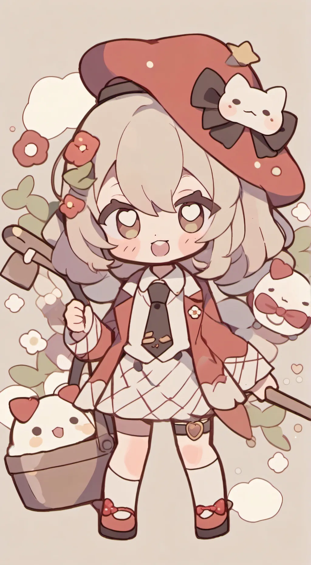 ai character: Sunny background