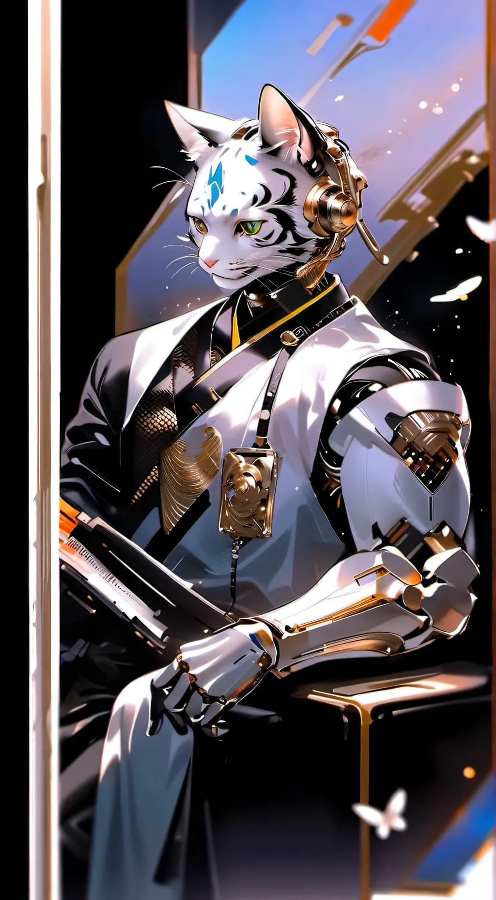 ai character: gatobu background