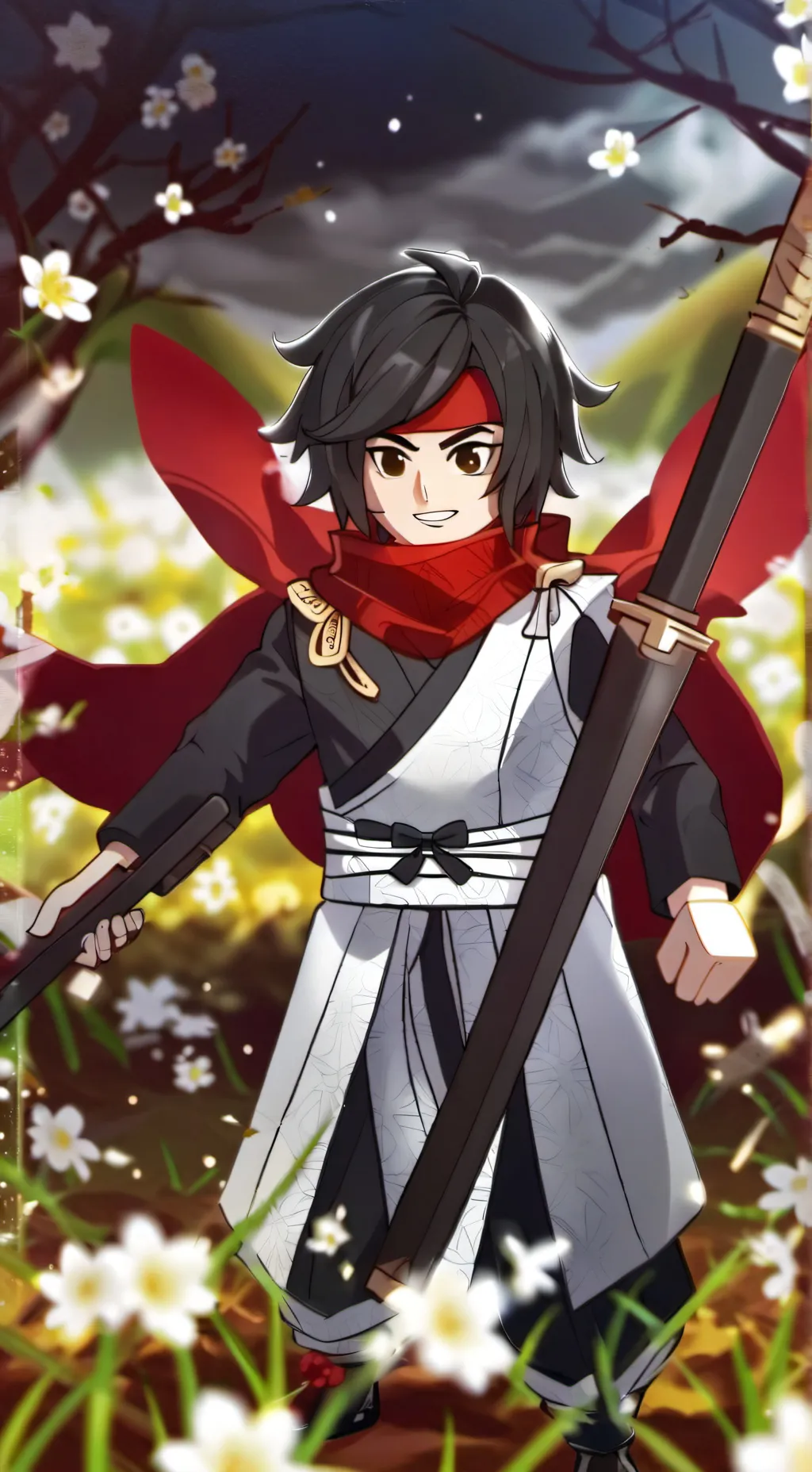 ai character: sad ninjago dr :( background