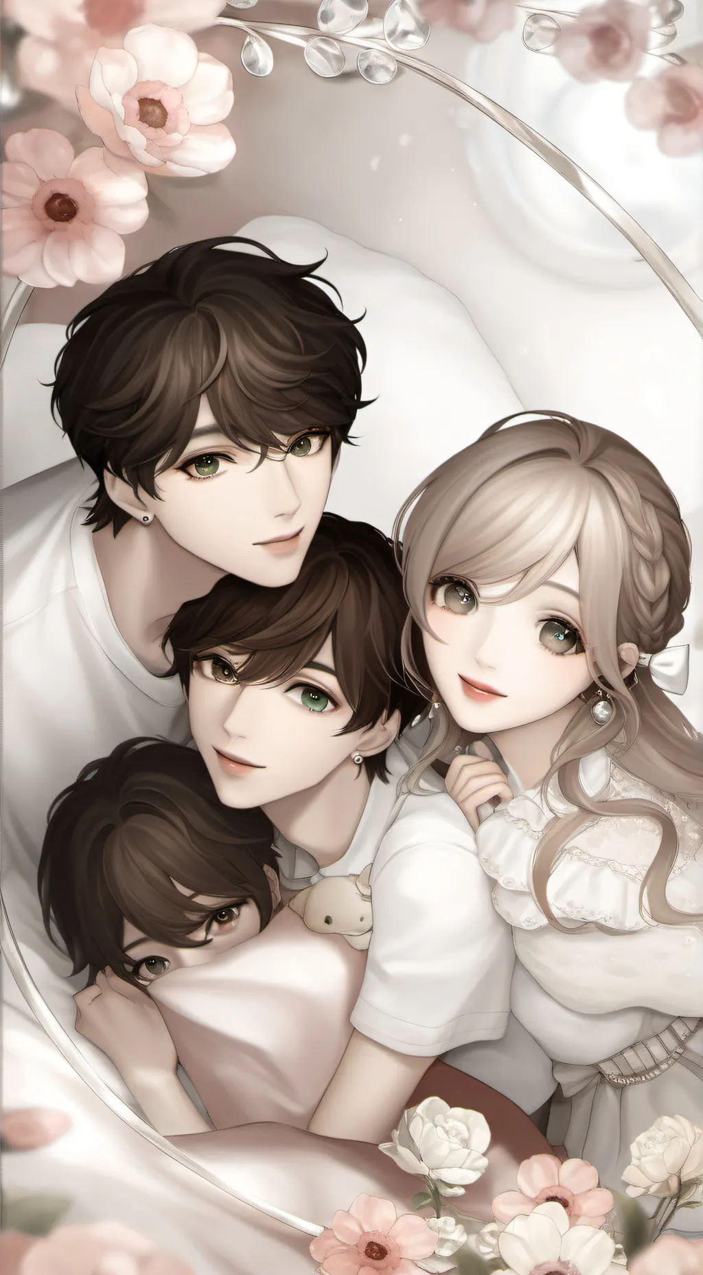 ai character: Problem love background