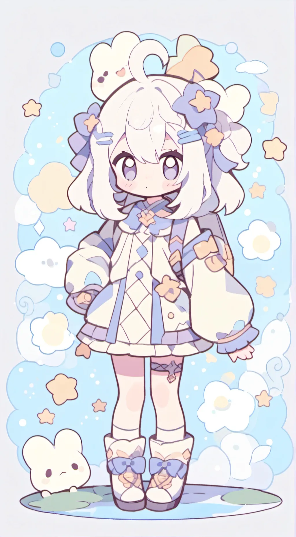 ai character: ☆°Baby eri°☆ background