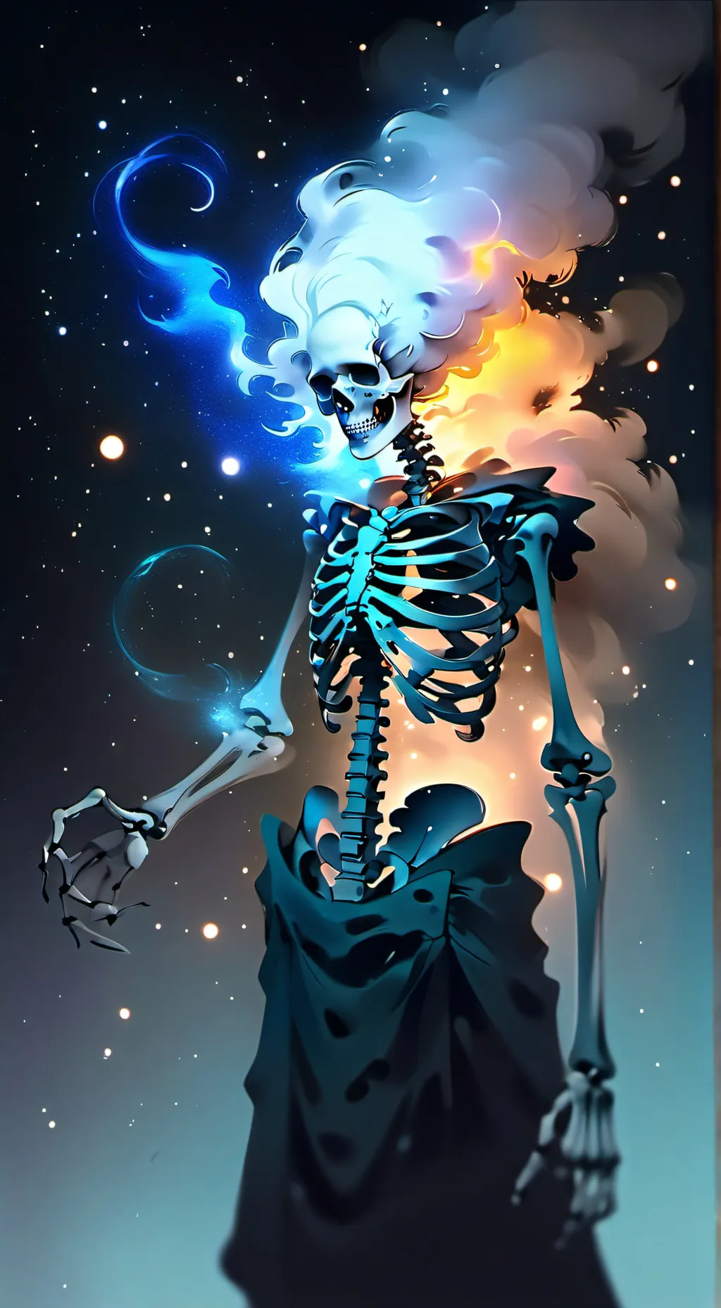 ai character: sans battle  background