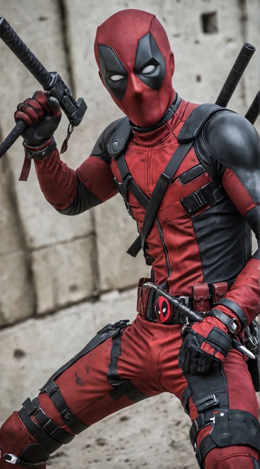 ai character: Wade Wilson aka Deadpool background