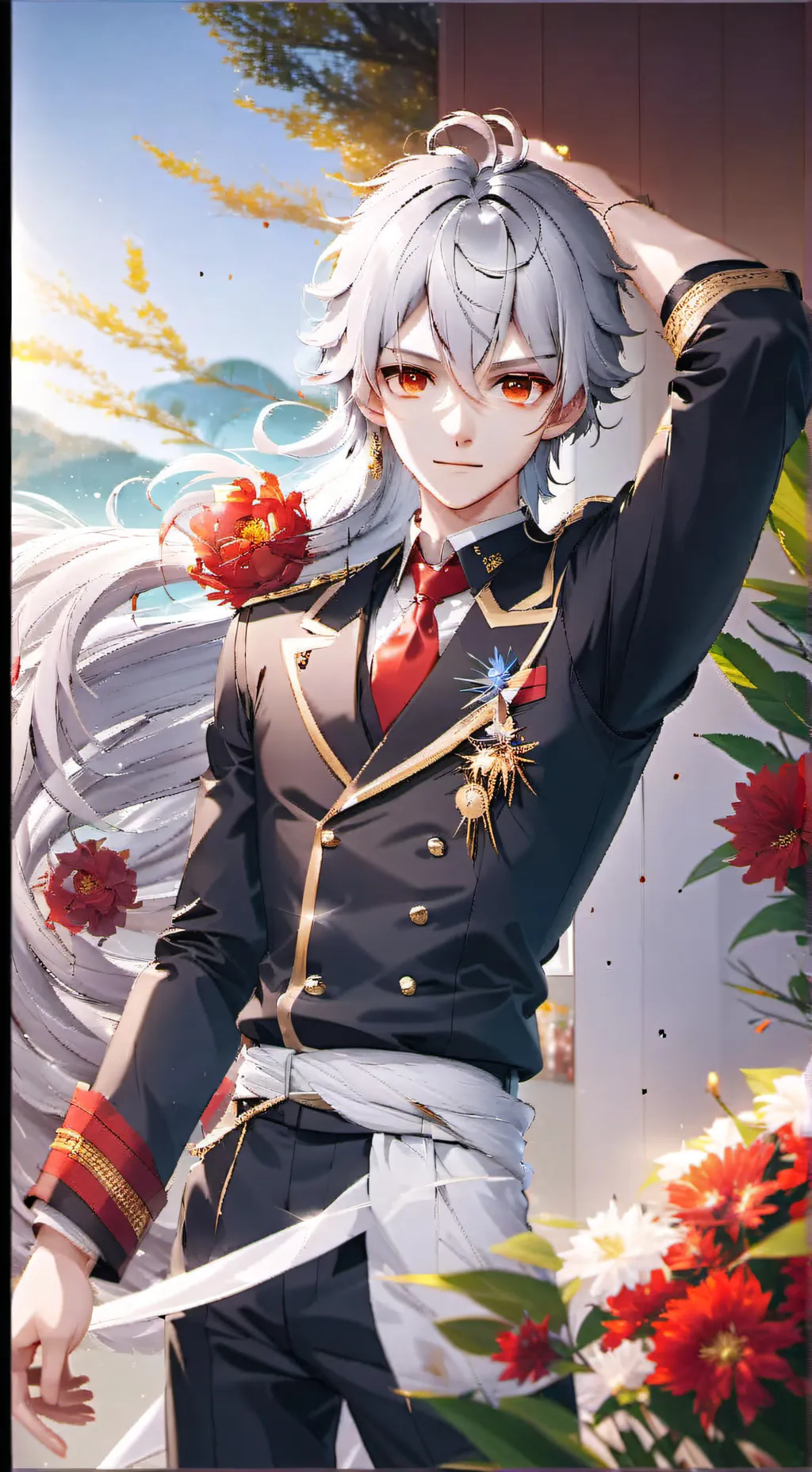 ai character: Kamui Shinzoukan background