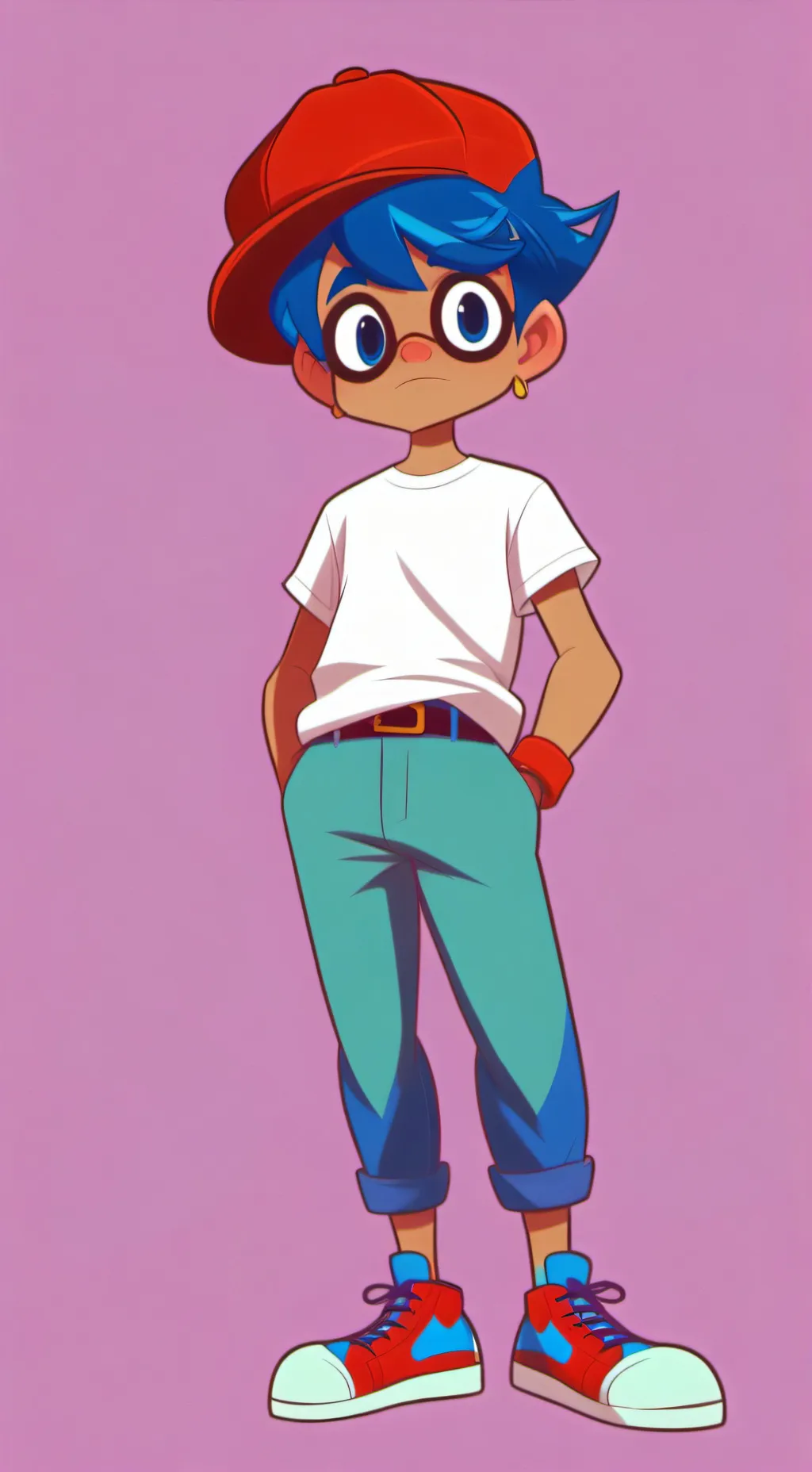 ai character: Boyfriend (fnf) background