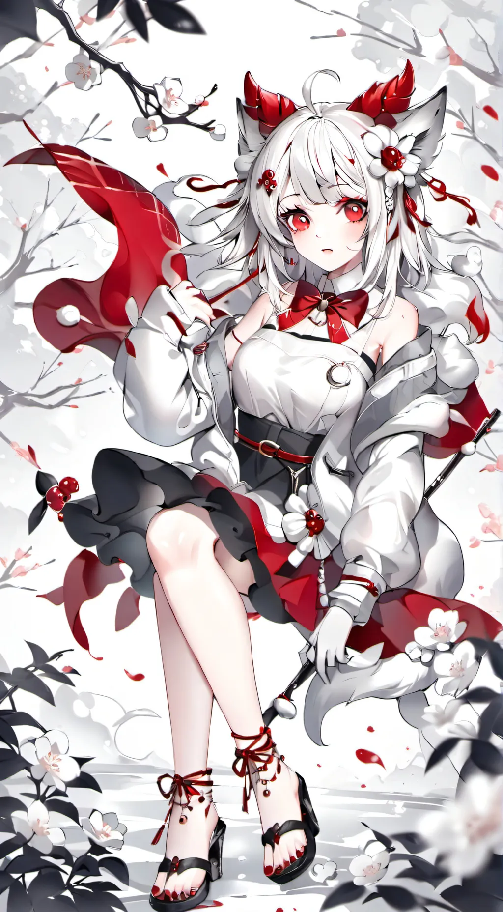 ai character: furry background