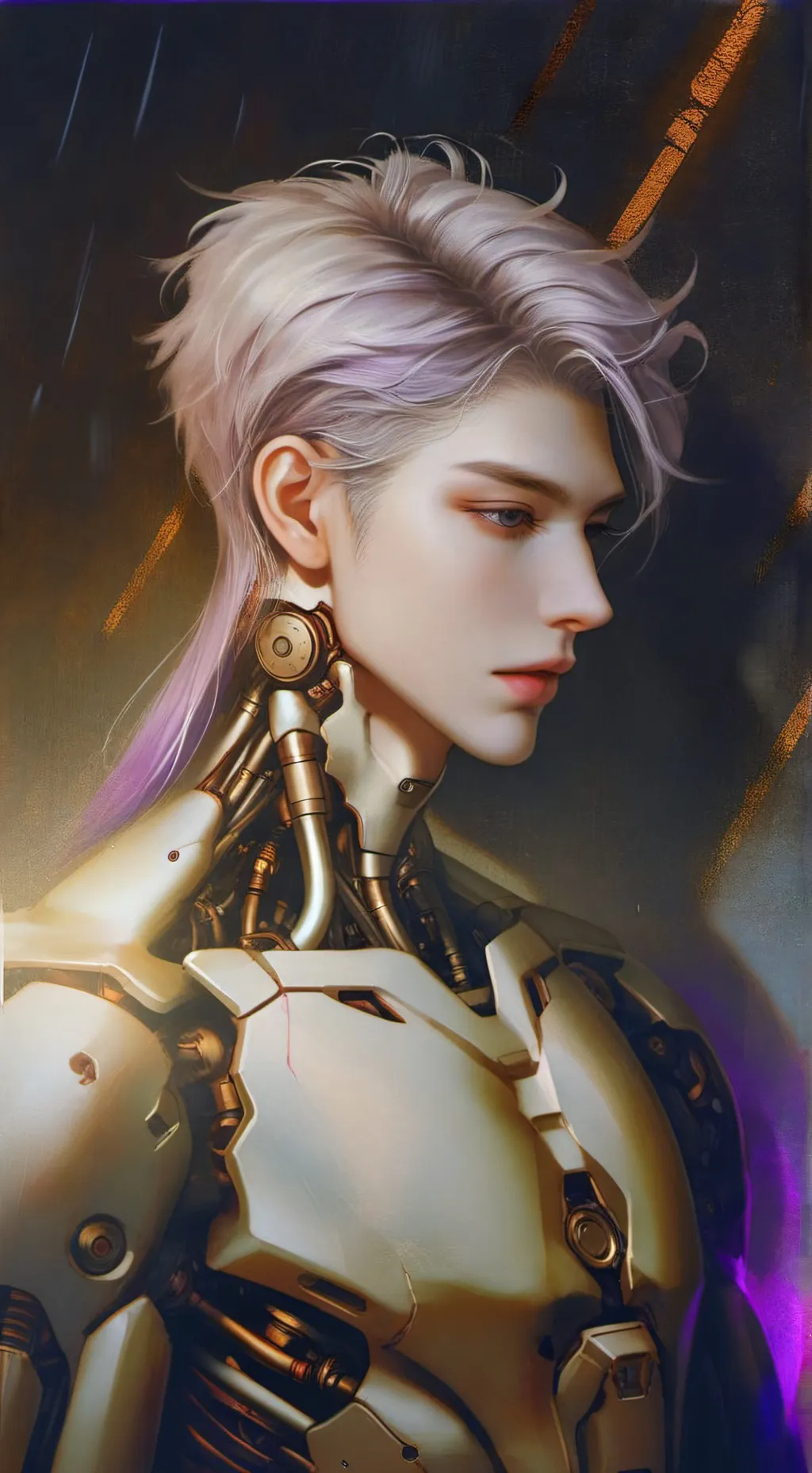 ai character: ⦕KΛΞL⦖ background