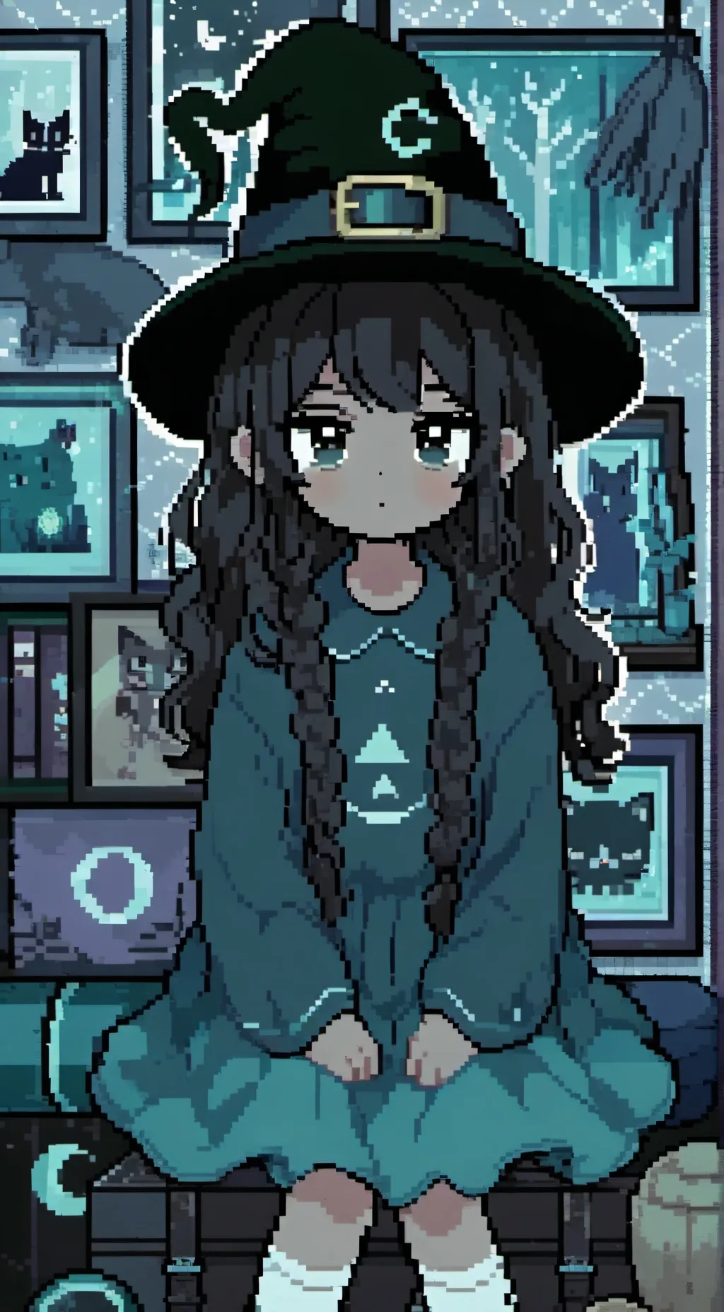 ai character: Blair background