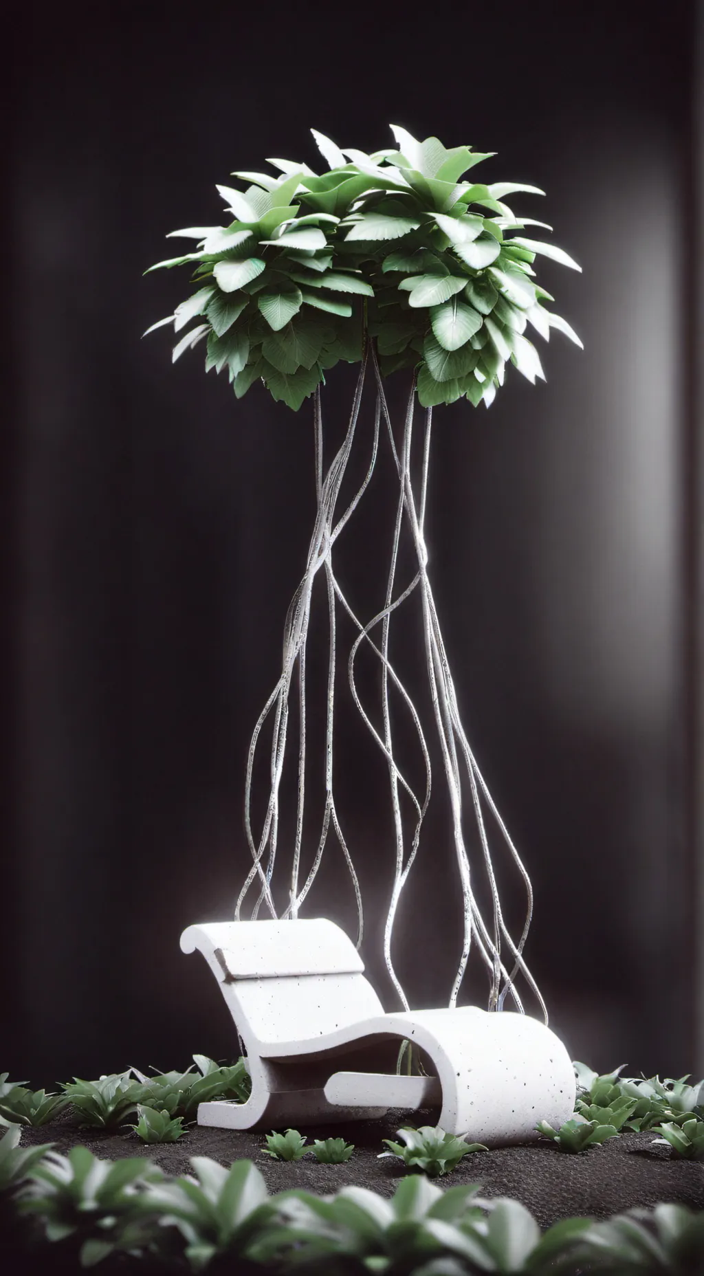 ai character: Grow a garden background