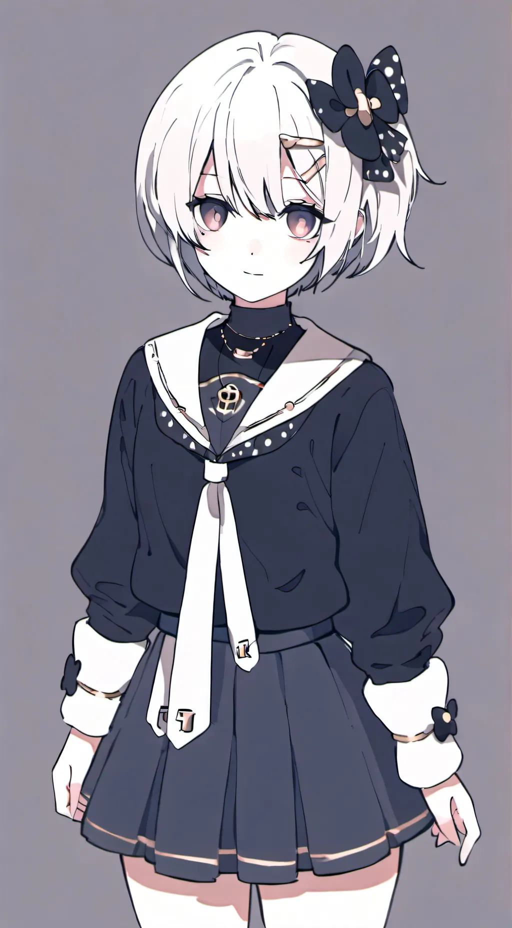 ai character: Dandy as a girl? background