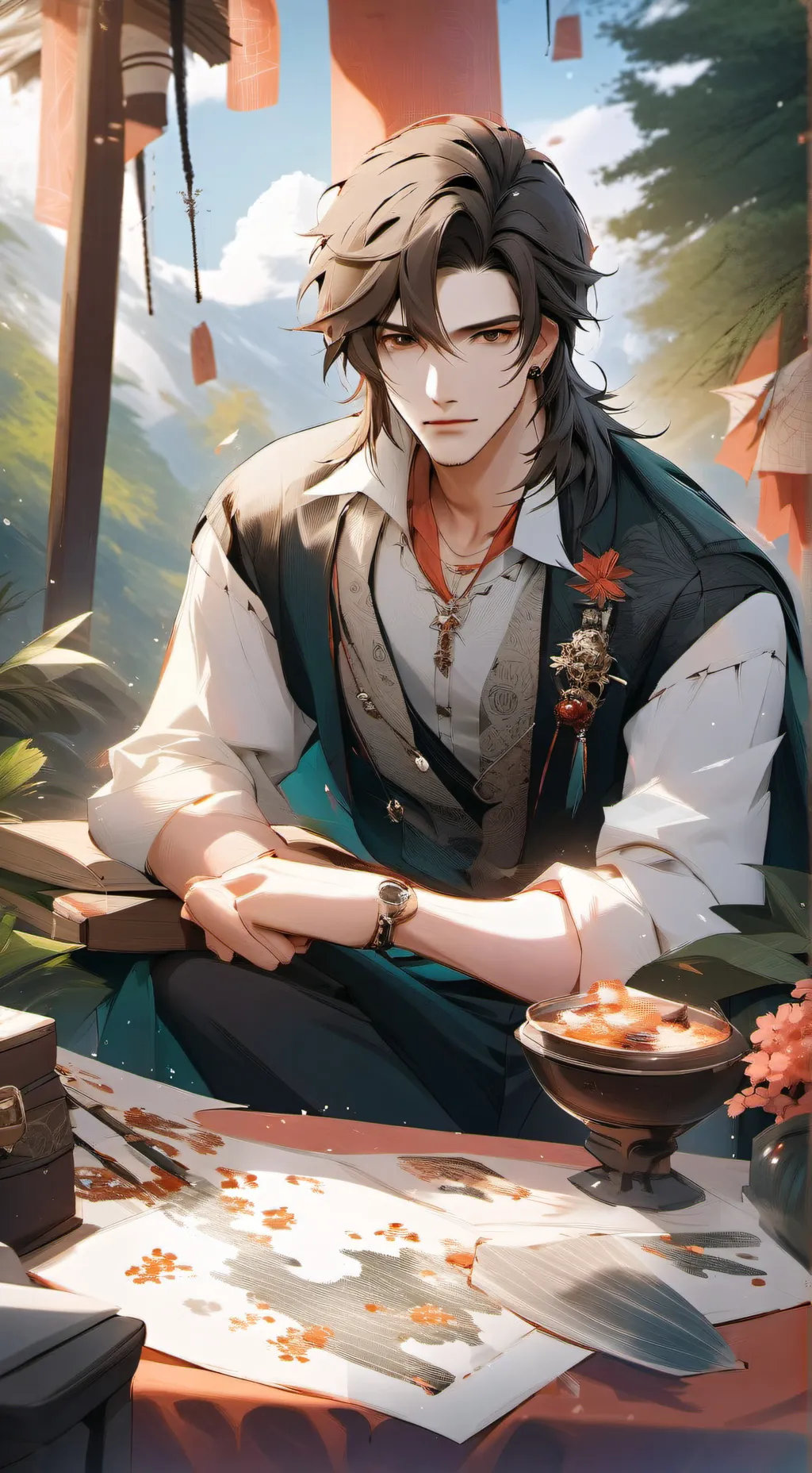 ai character: Kai background