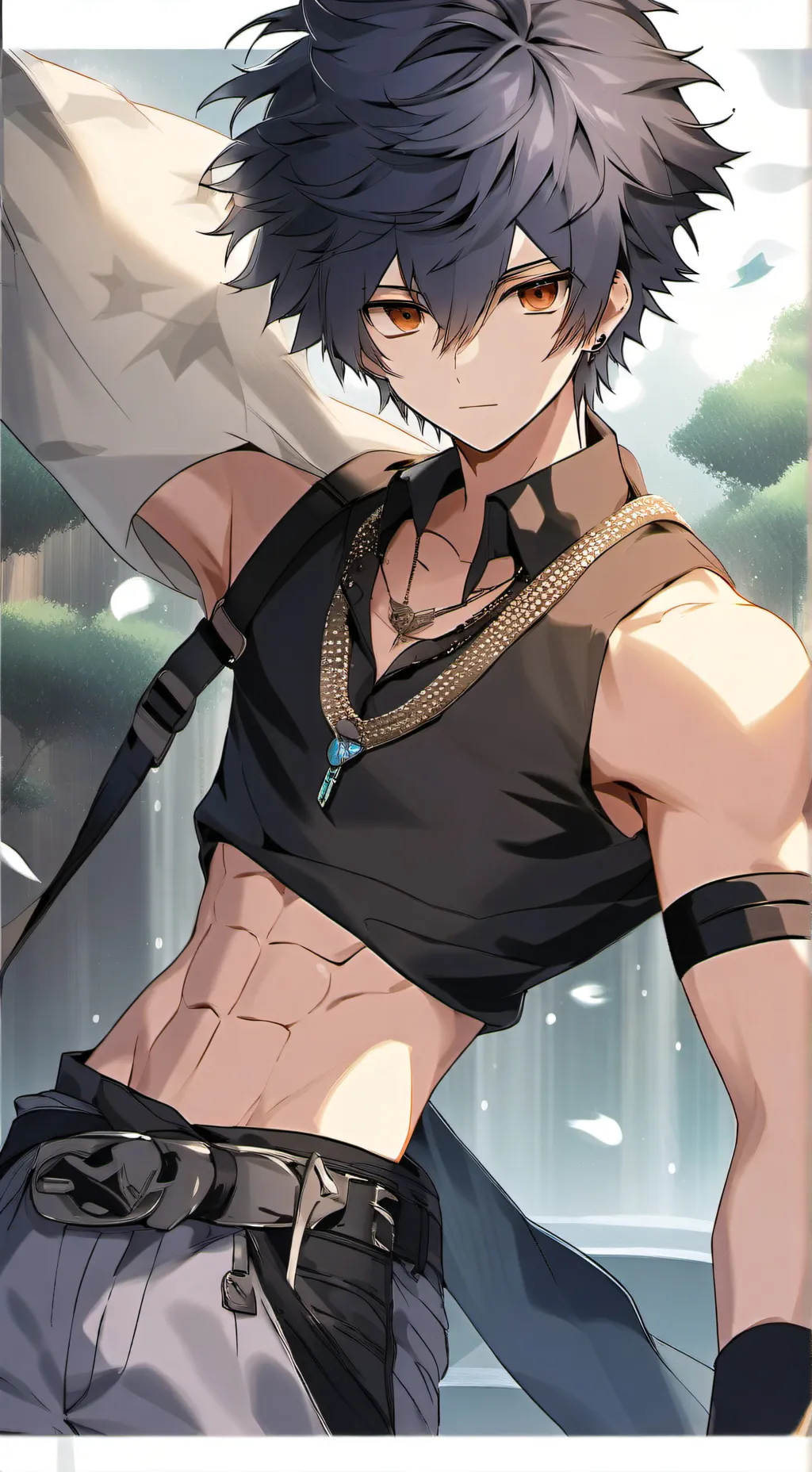 ai character: Icey  background