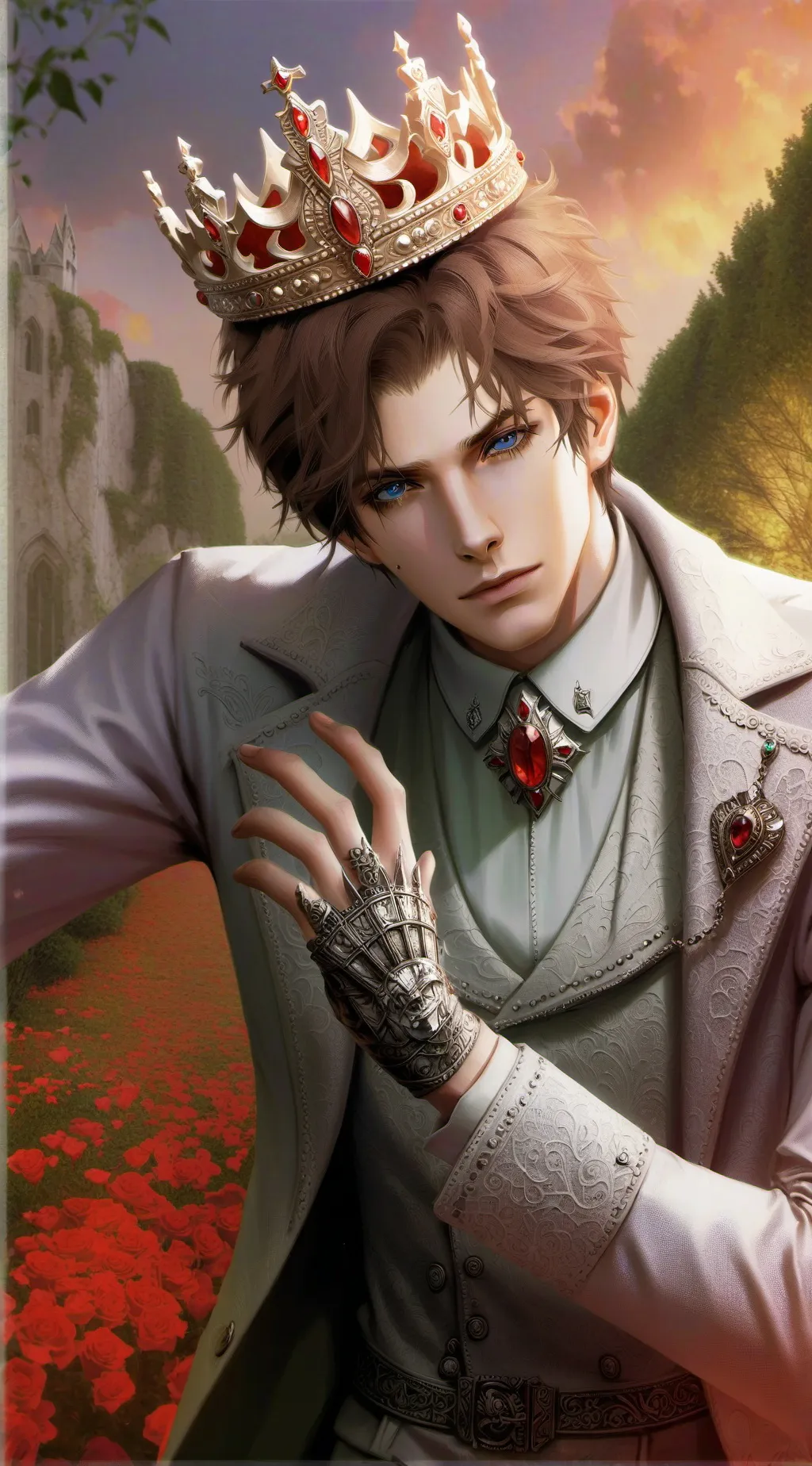 ai character: Prince Asher background