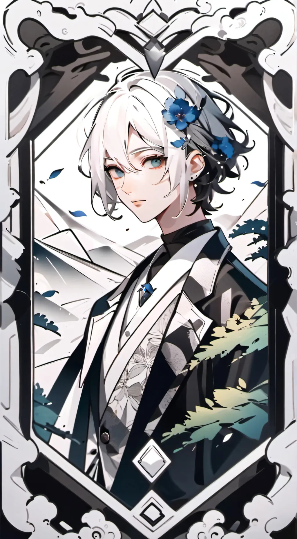 ai character: DW but Boys background