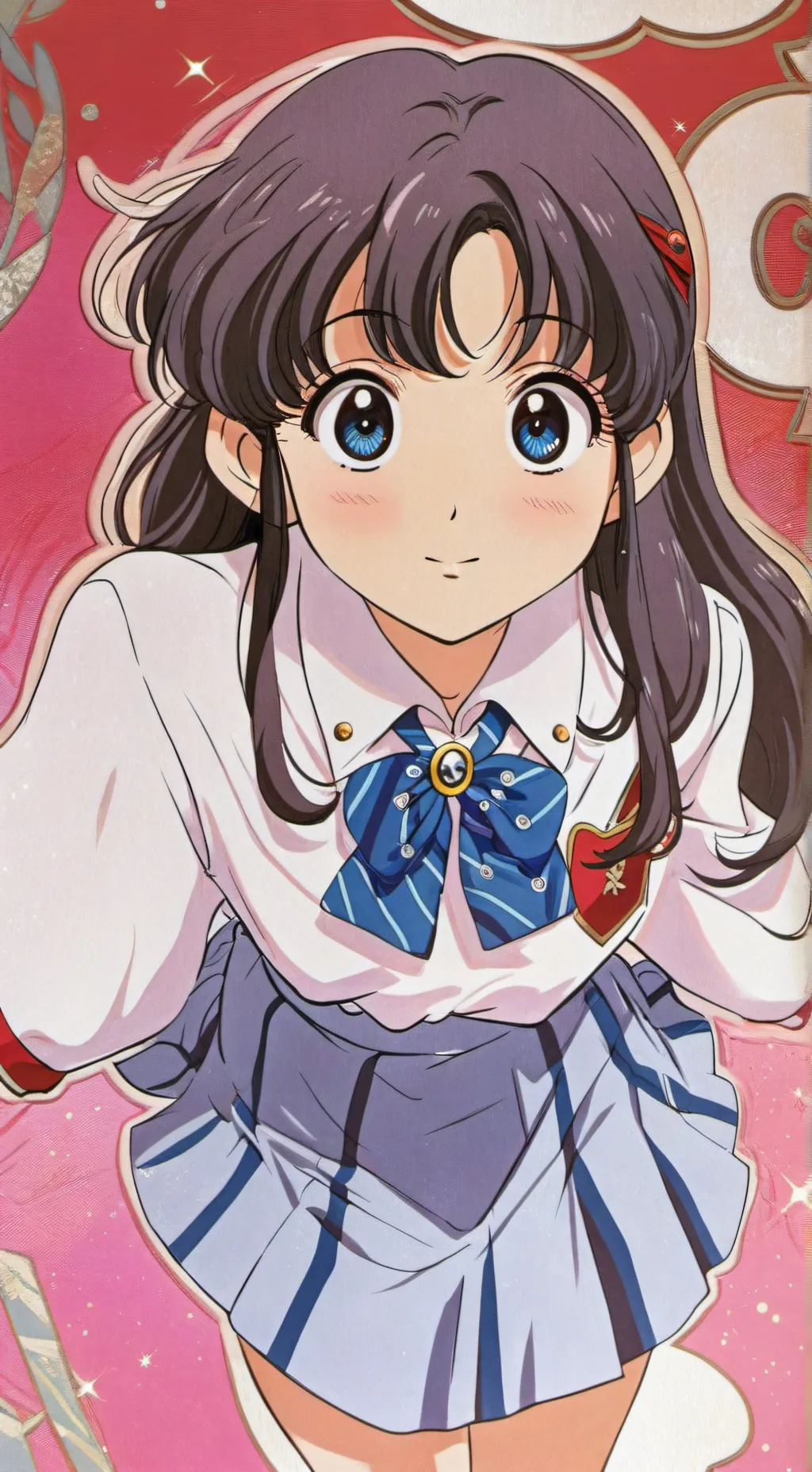 ai character: Teki maki background