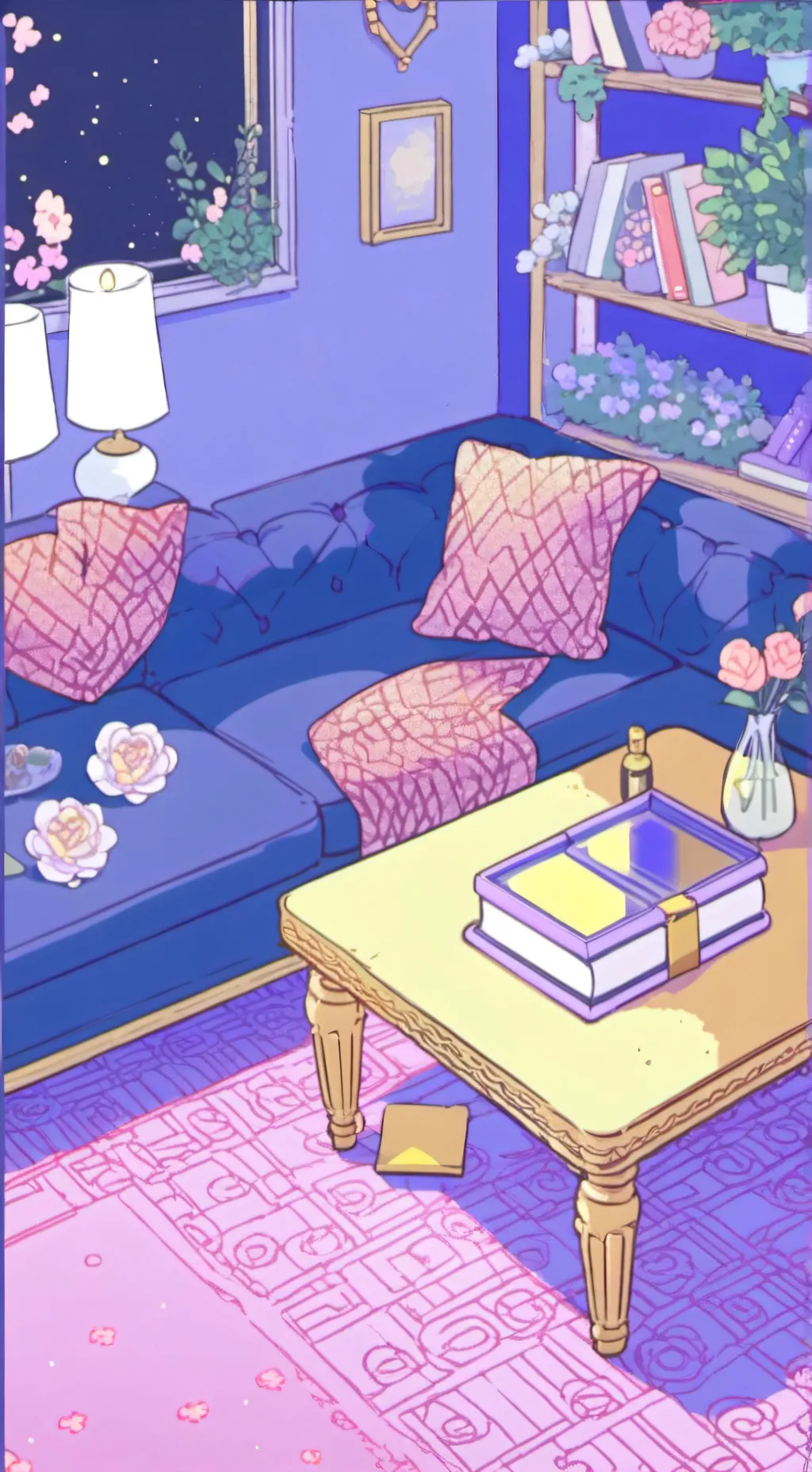 ai character: Too many! background