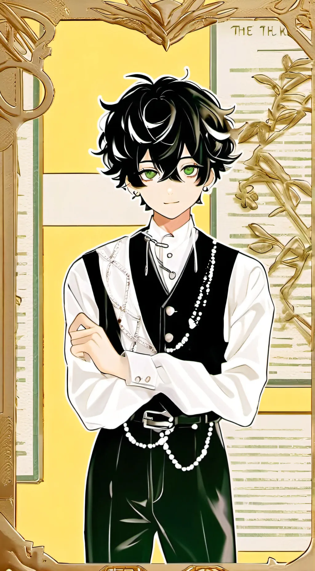 ai character: Jayden 🎀✨ background