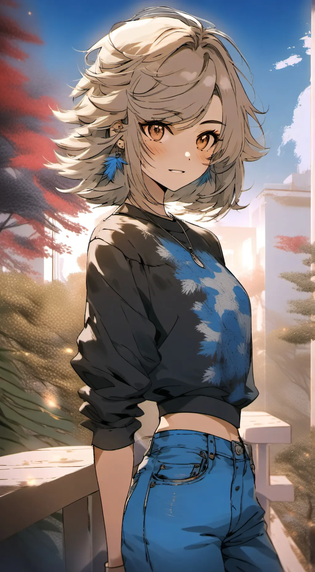 ai character: Demi  background