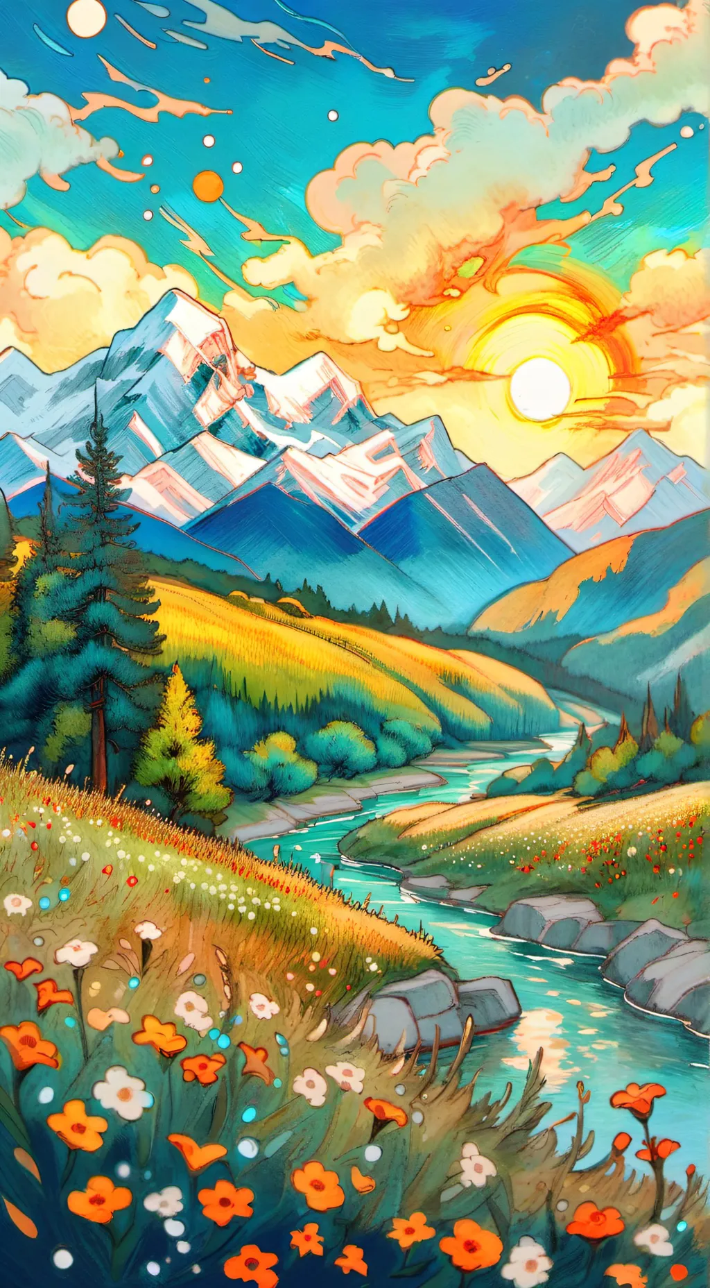 ai character: la vecibanda background