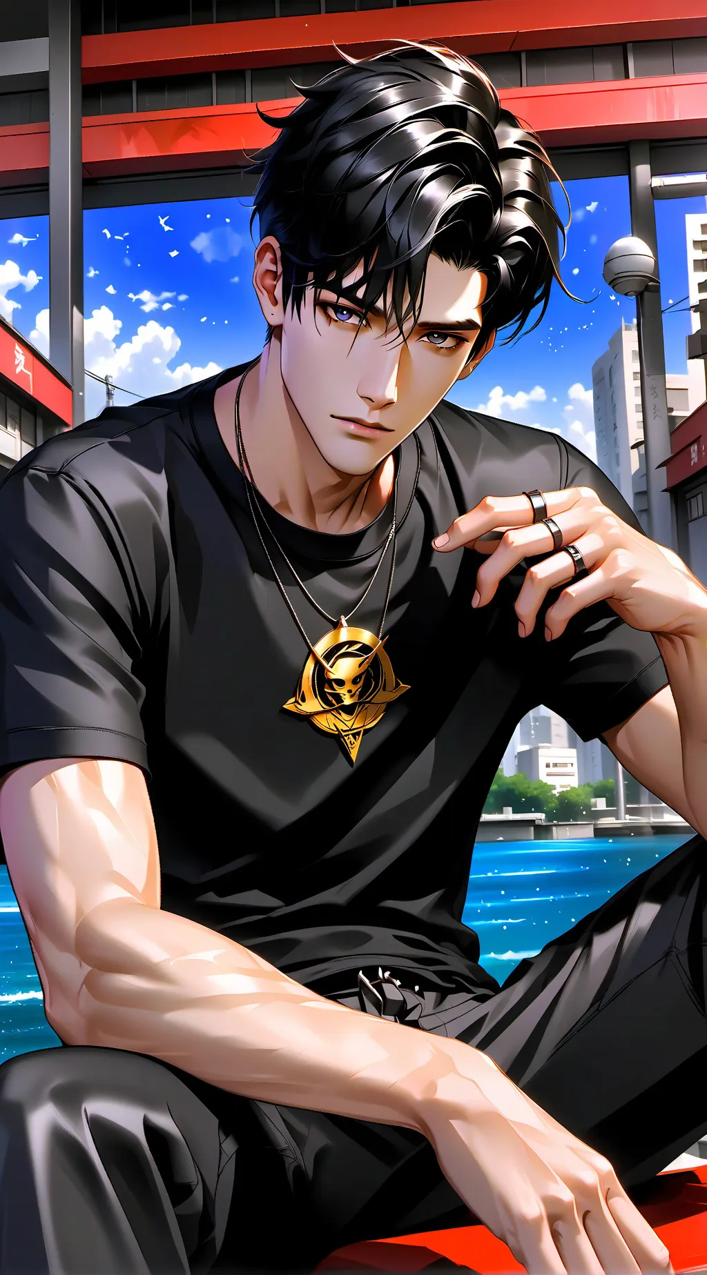 ai character: Brian  background